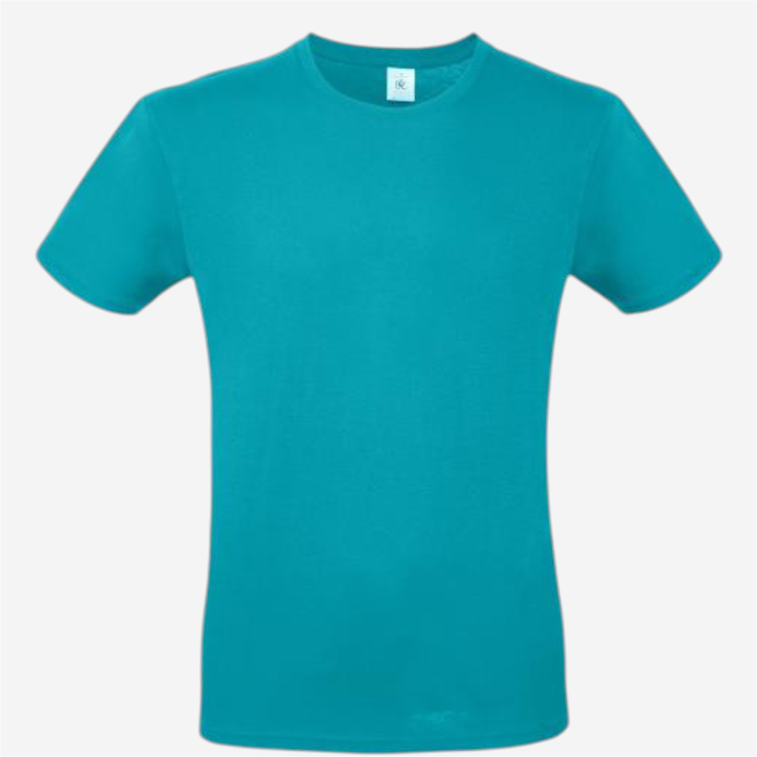 Tee shirt manches courtes mixte b&c - 150 turquoise - Vêtements de sport et accessoires - Tee-shirts et polos - B&c-Decathlon PRO - Clubs -