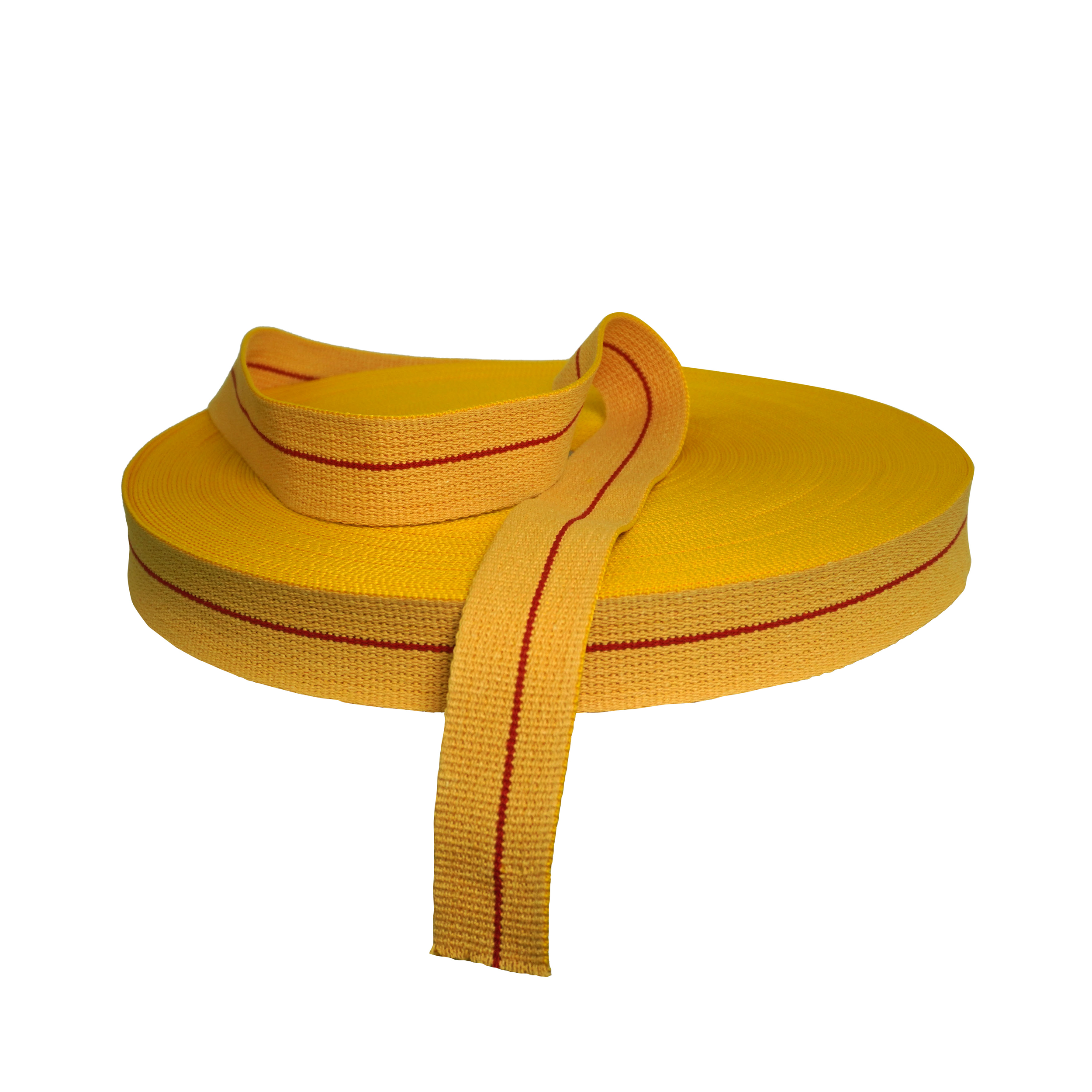 Rouleau ceinture jaune karaté 50 M pour les clubs et collectivités