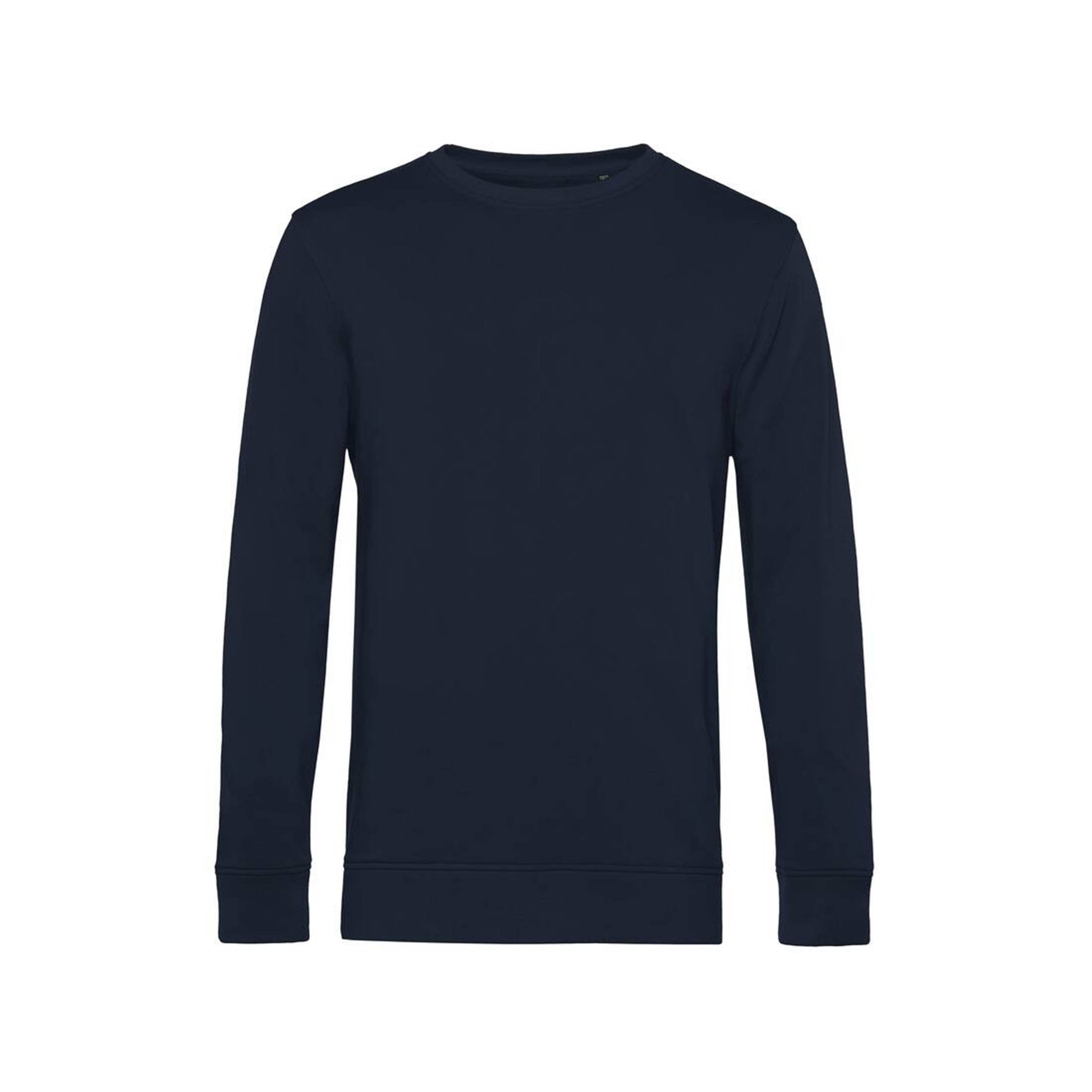 Sweat col rond organique homme marine - HAUTS - B&c- Clubs - Entreprises - Collectivités - Associations