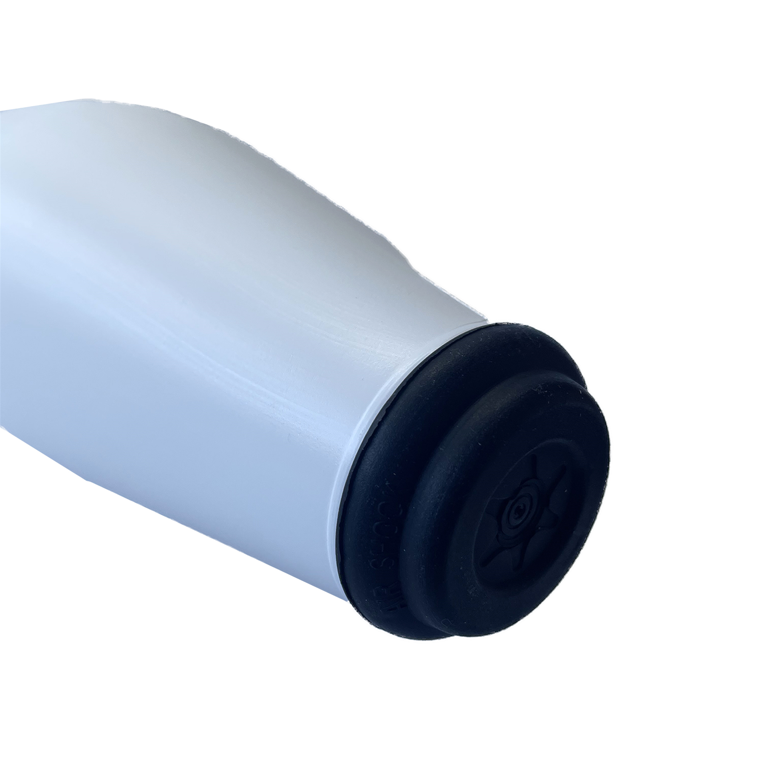 Massue flip blanche manche silver - Mister babache