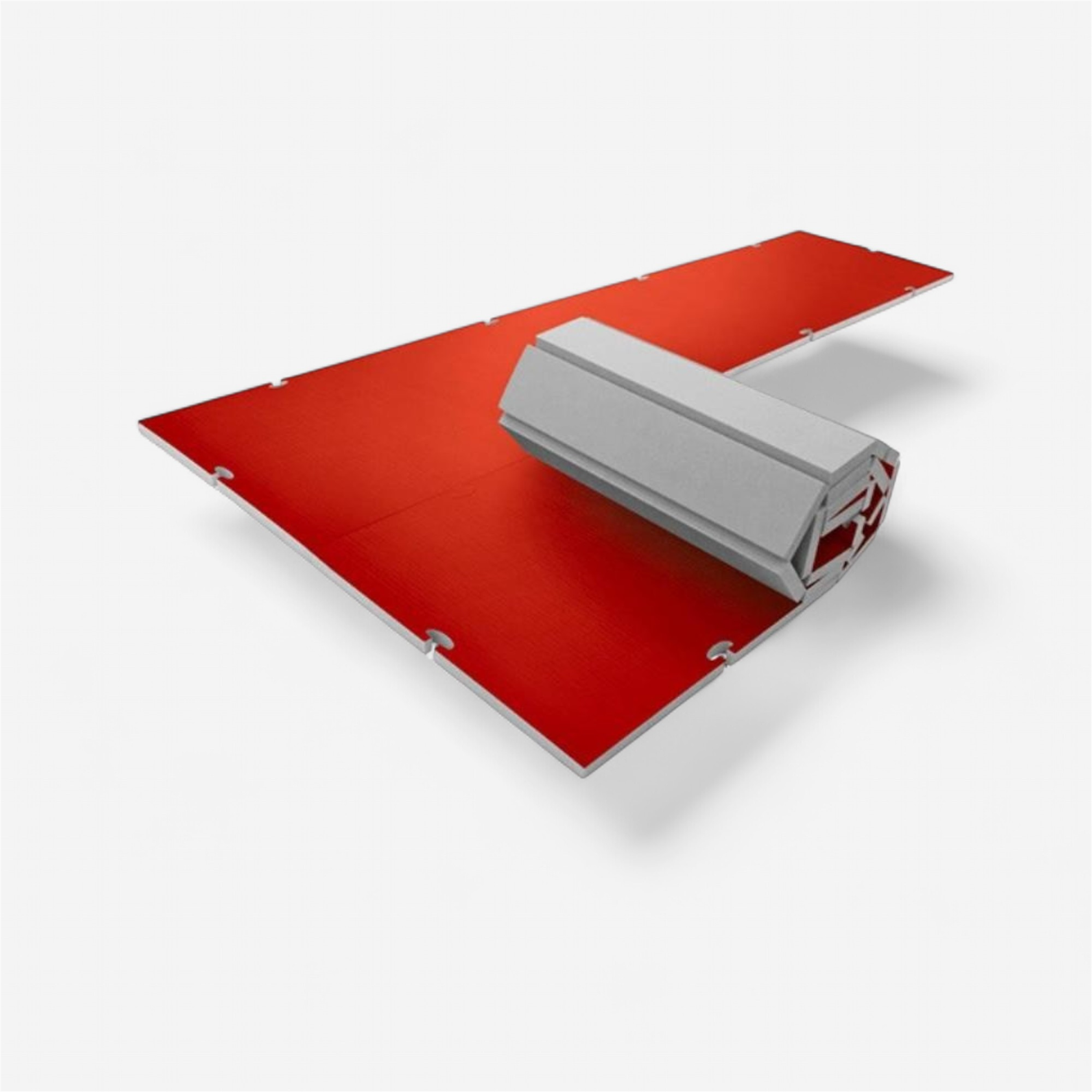 Aire d'évolution gymnastique sport 3d - roll 4 cm rouge - Gymnastique et sports artistiques - Gymnastique sportive et artistique - SPORT 3D DIFFUSION-