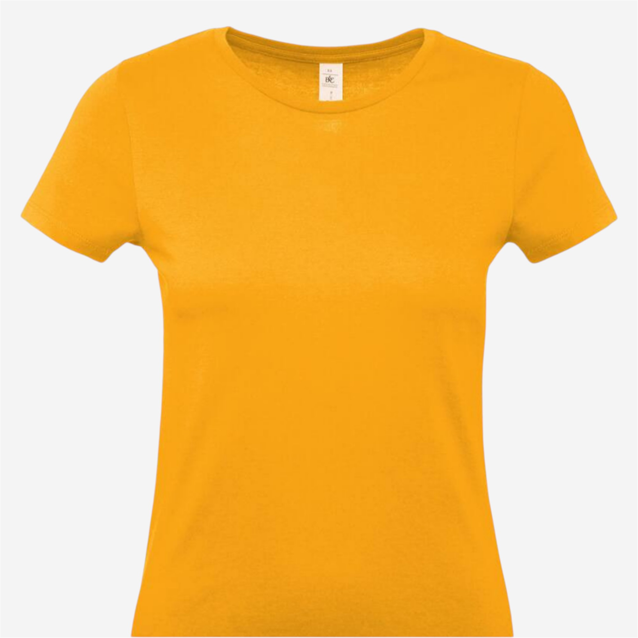 Tee shirt manches courtes femme b&c - 150 abricot - Vêtements de sport et accessoires - Tee-shirts et polos - B&c-Decathlon PRO - Clubs - Entreprises