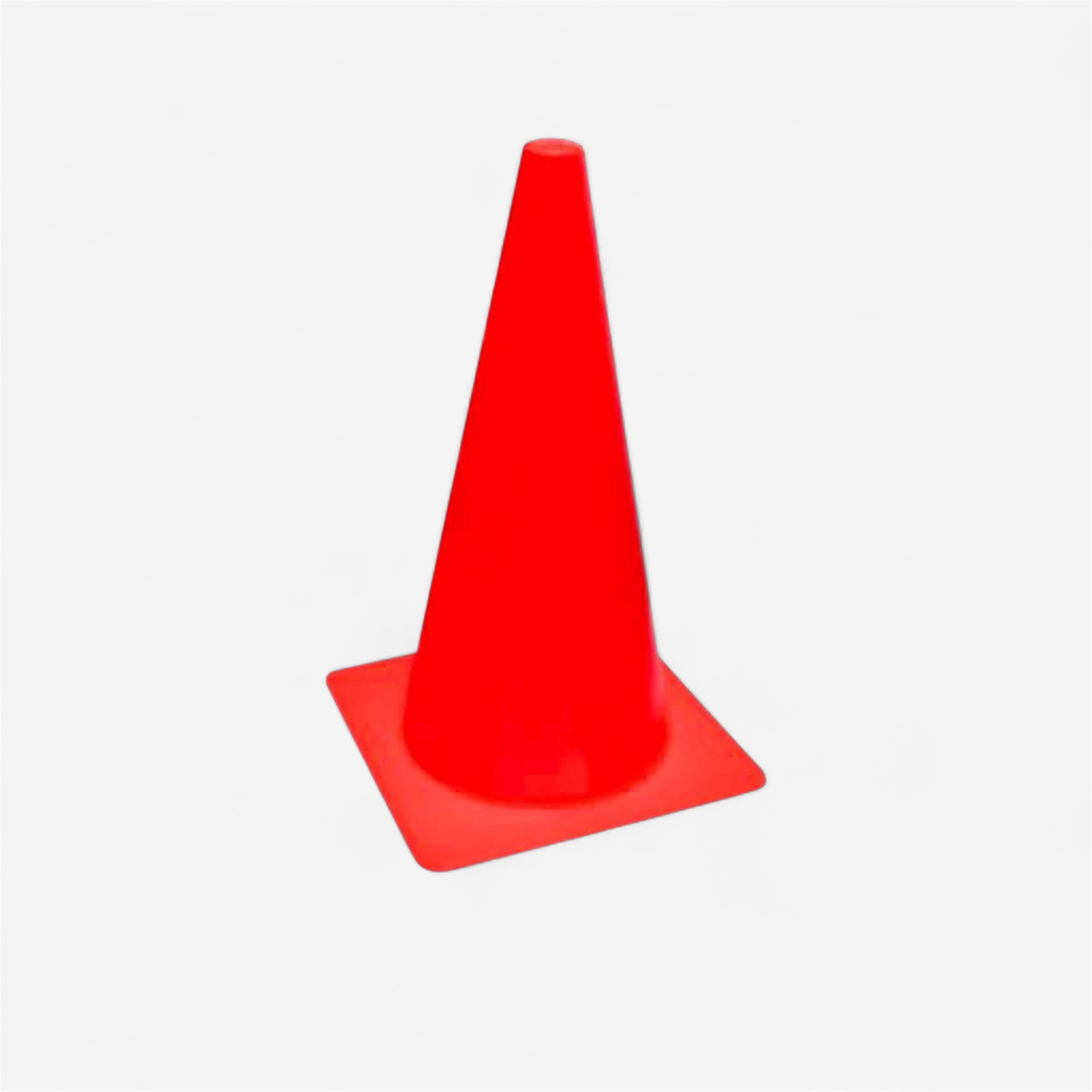 Cône économique 35 cm - rouge - - - CSY PLASTIQUE-Decathlon PRO - Clubs - Entreprises - Collectivités - Associations