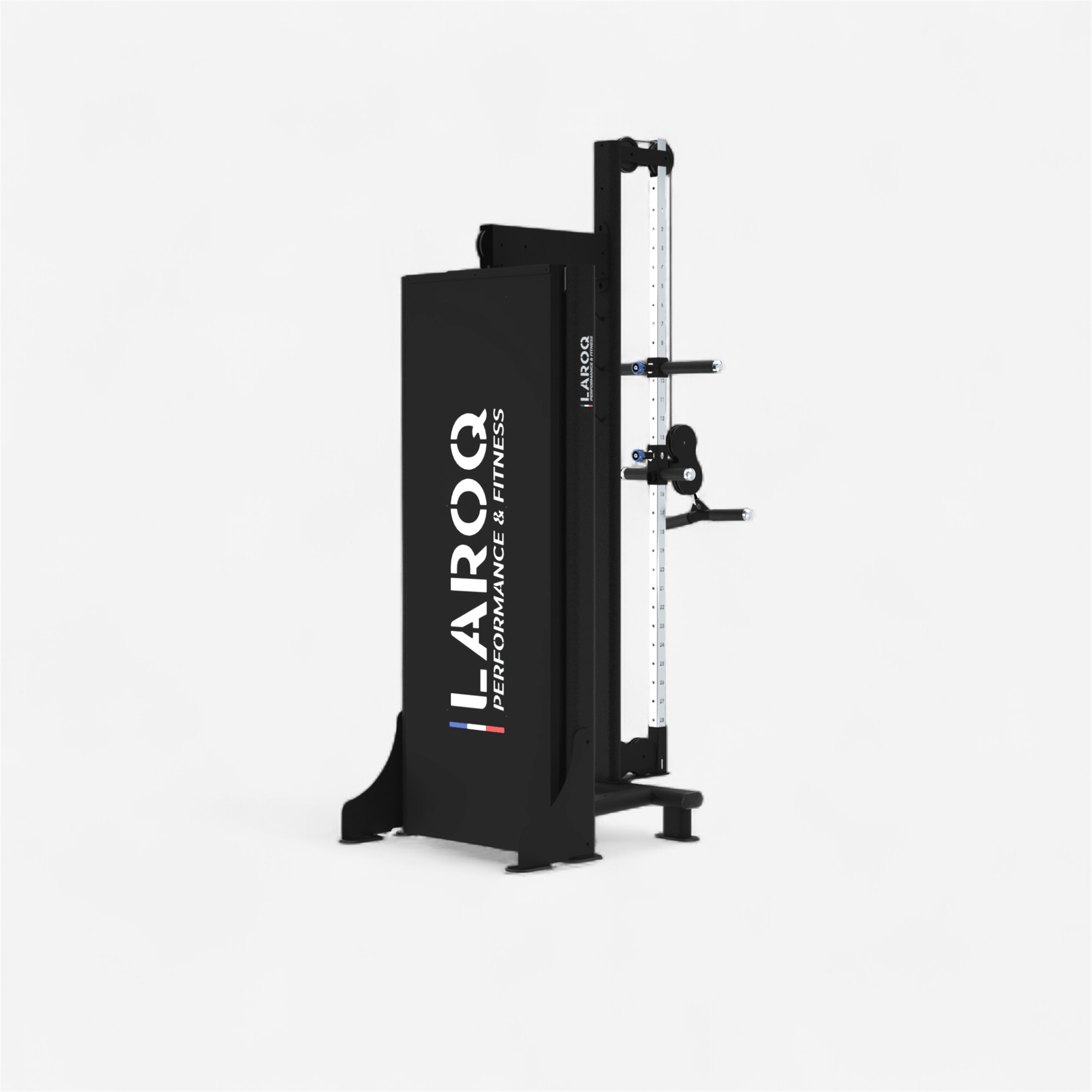 Machine musculation charge guidée poulies réglables laorq - LAROQ
