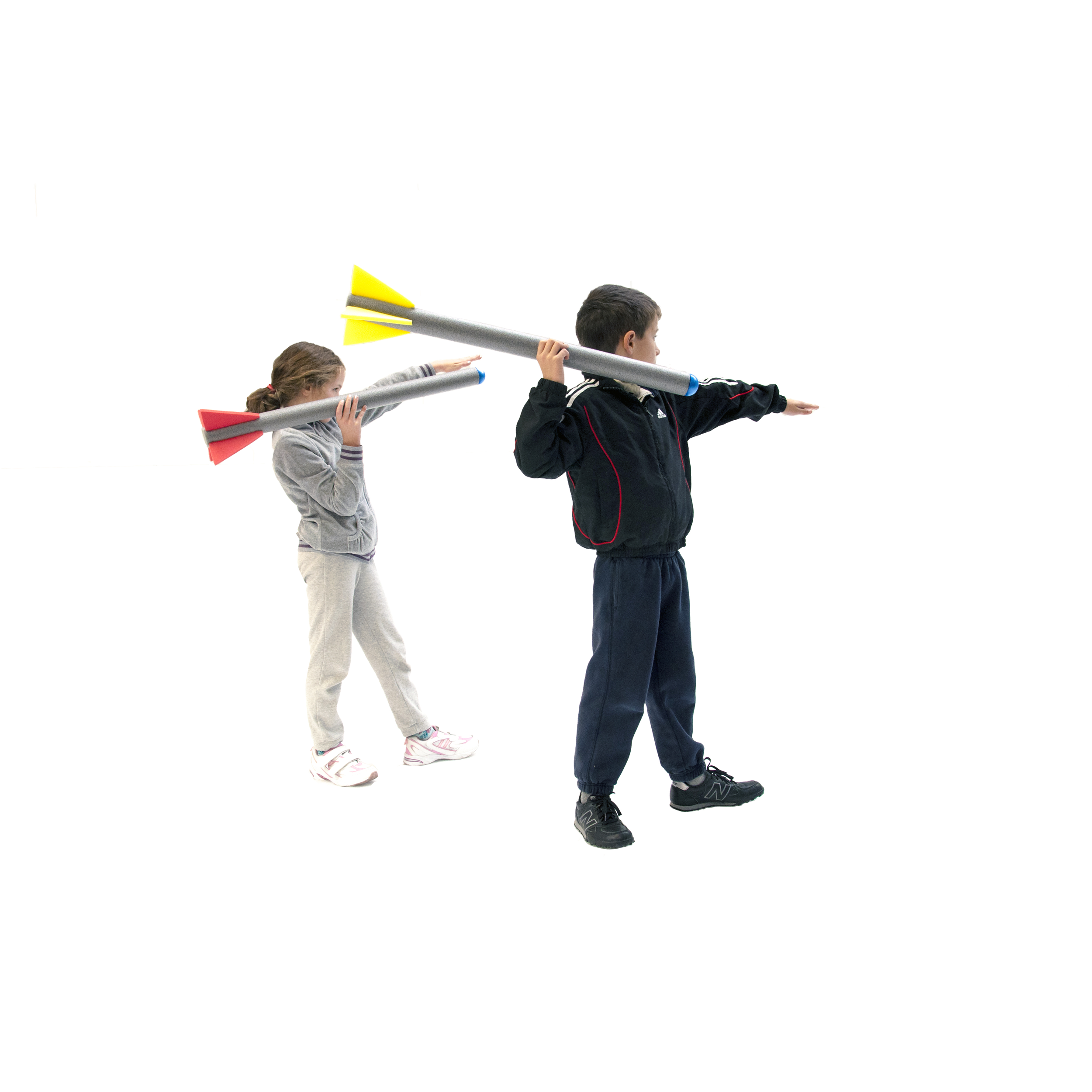 Javelot Sensoriel En Mousse Avec Sifflet - Jouet Sportif Pour Enfants, Entraînement Extérieur, 30 Cm