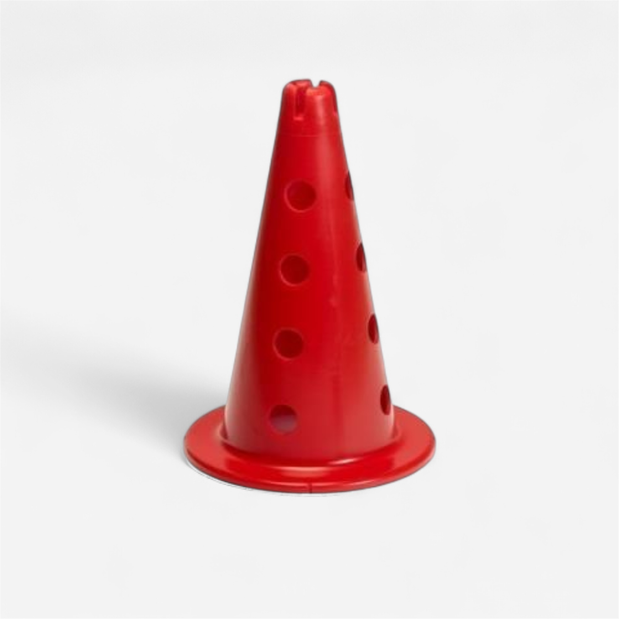 Cône à encoches 16 trous 38 cm - rouge - - - CSY PLASTIQUE-Decathlon PRO - Clubs - Entreprises - Collectivités - Associations