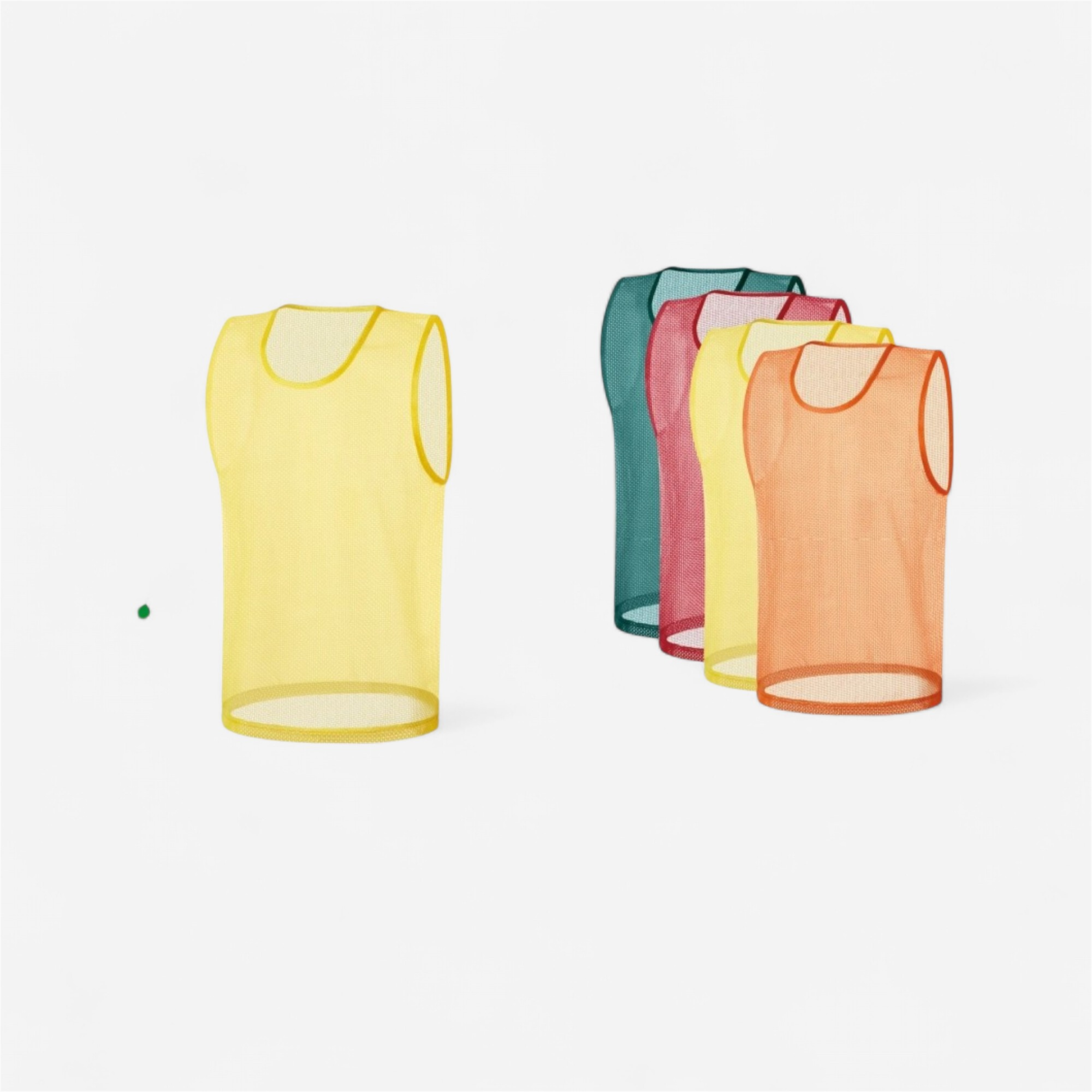 Chasuble adulte rouge 100% recyclée - Matériel entrainement - TREMBLAY- Clubs - Entreprises - Collectivités - Associations