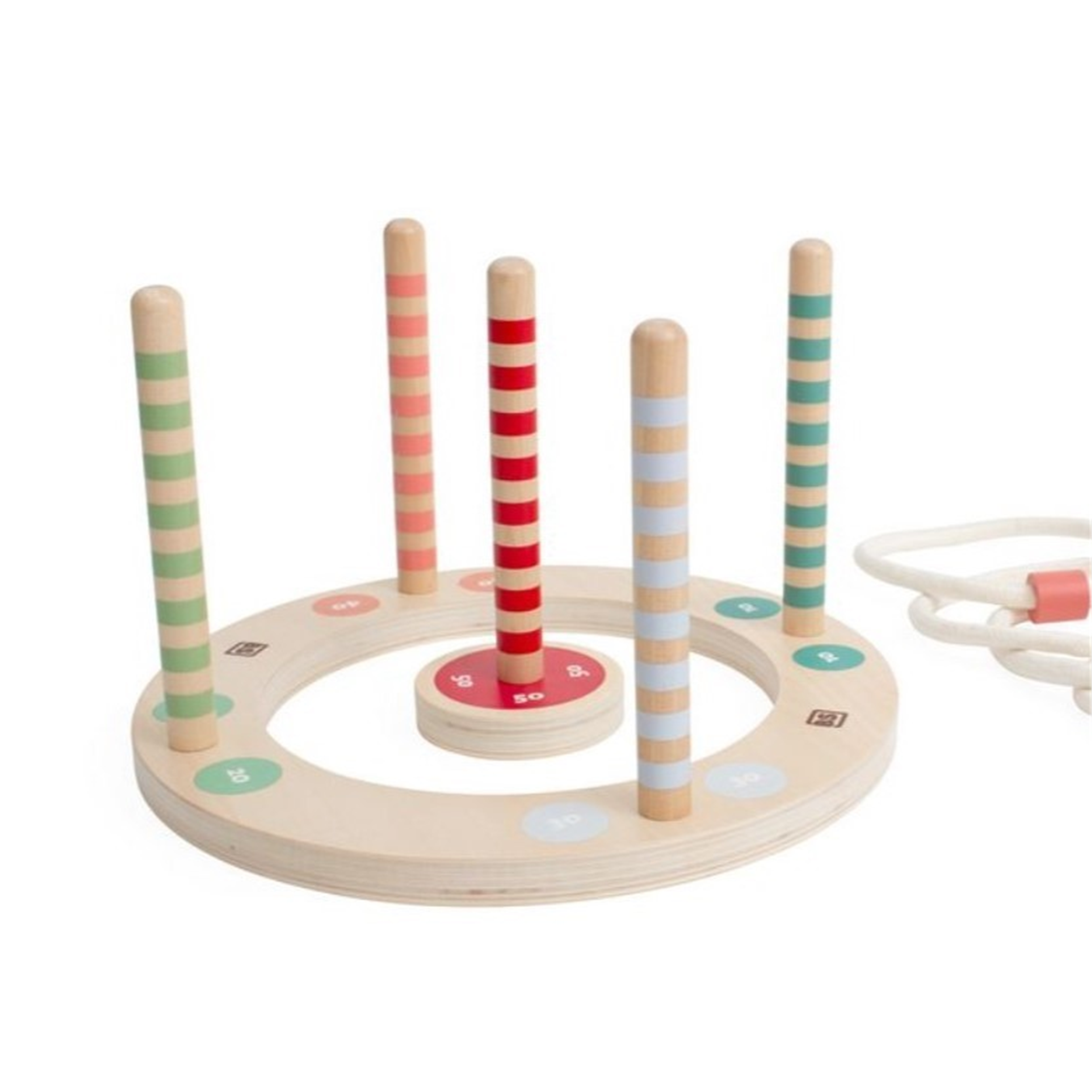 Jeu de lancer d'anneaux - bs toys ga470 bois - BS TOYS