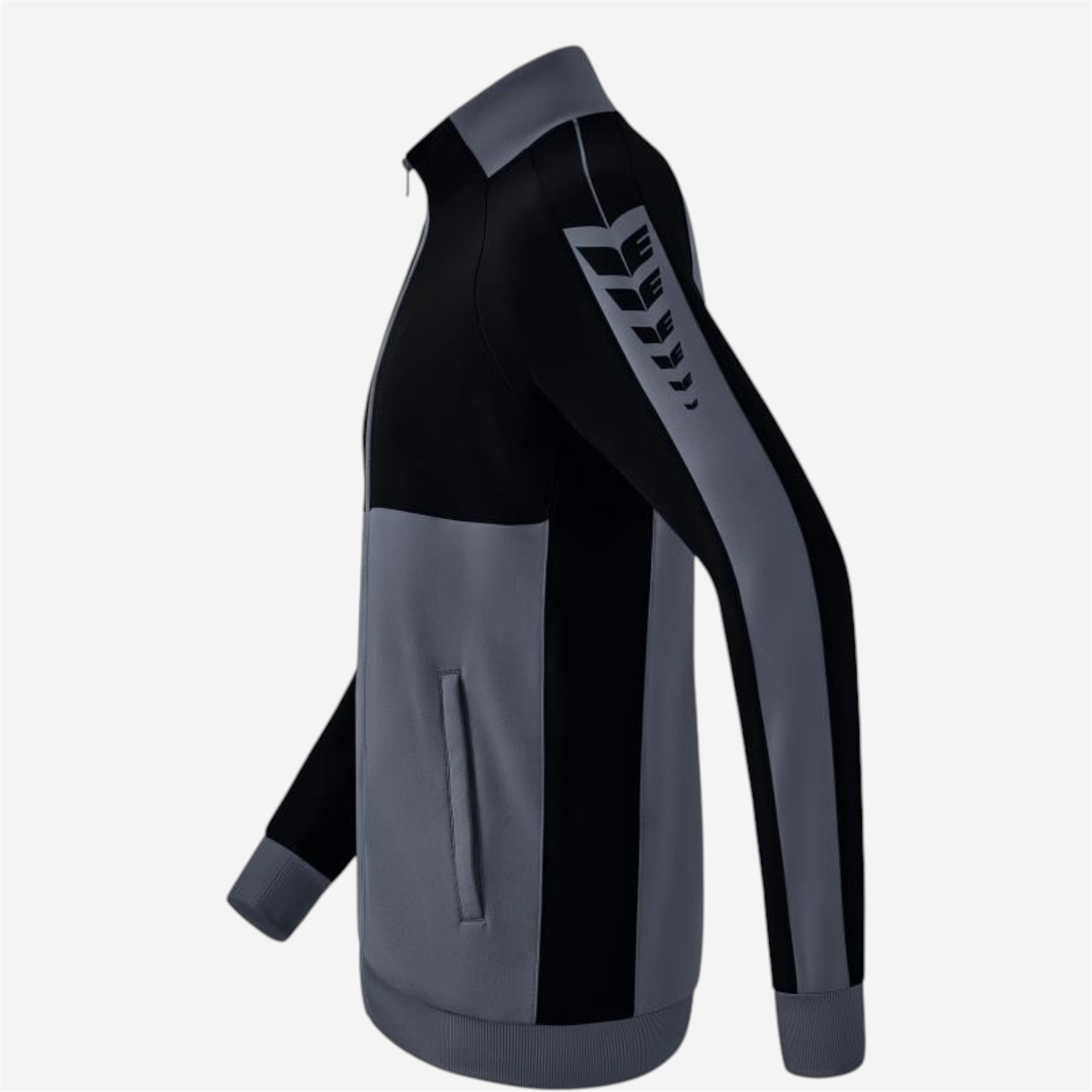 Veste erima worker junior gris / noir - Handball - Erima- Clubs - Entreprises - Collectivités - Associations