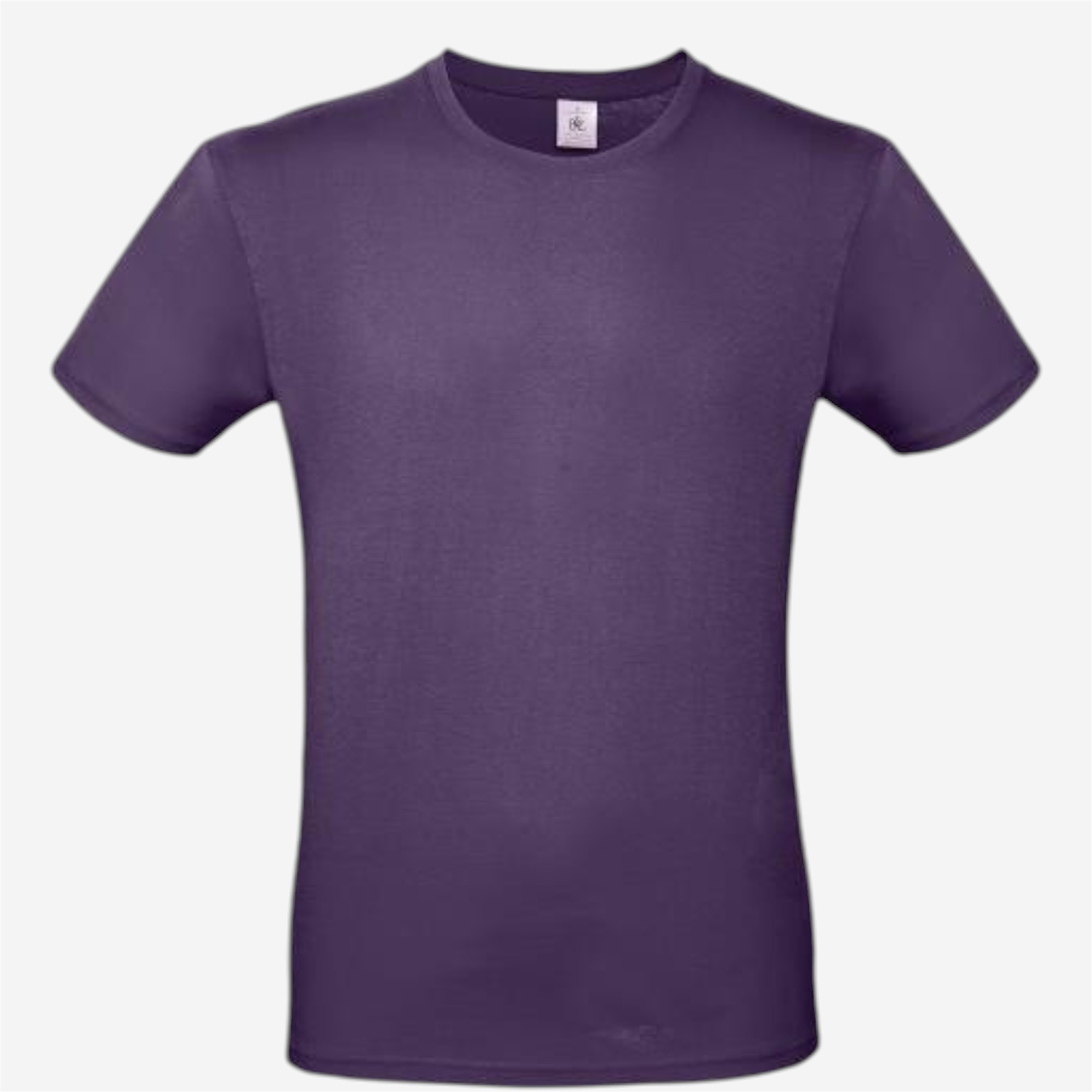 Tee shirt manches courtes mixte b&c - 150 violet - Vêtements de sport et accessoires - Tee-shirts et polos - B&c-Decathlon PRO - Clubs - Entreprises -