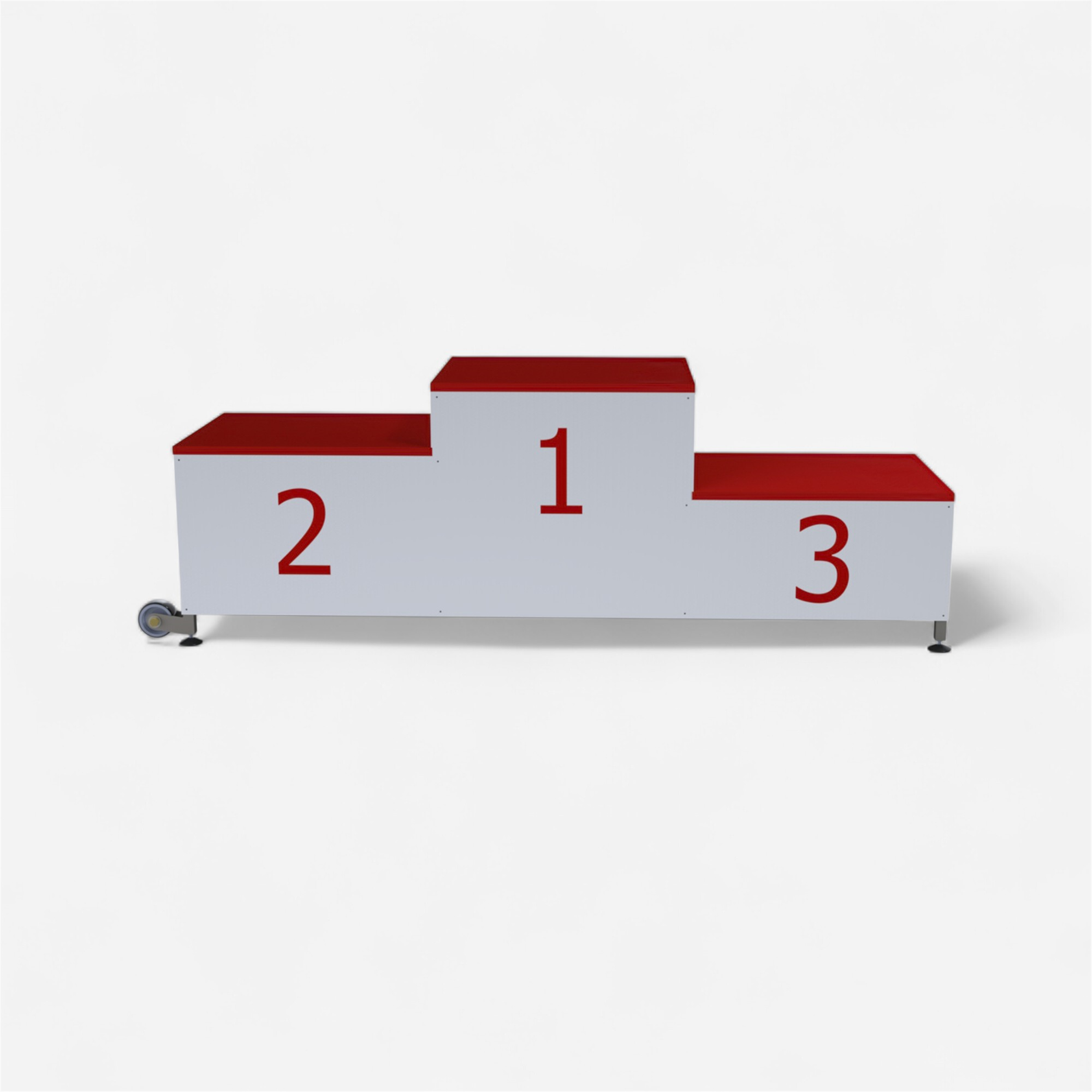 Podium récompenses 3 places acier - Evenementiel - SODEXSPORT- Clubs - Entreprises - Collectivités - Associations