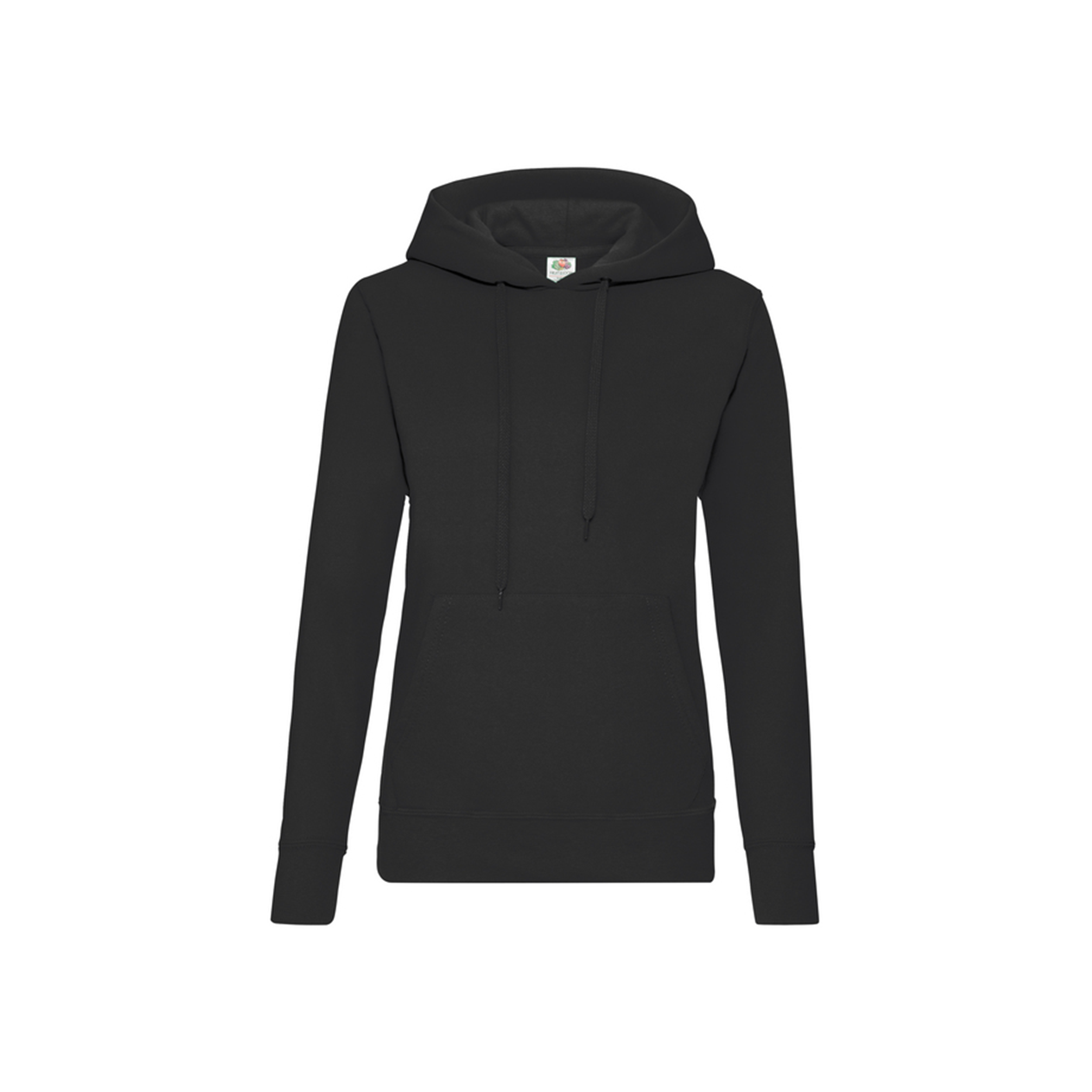 SWEAT CAPUCHE FEMME NOIR pour les clubs et collectivites Decathlon Pro