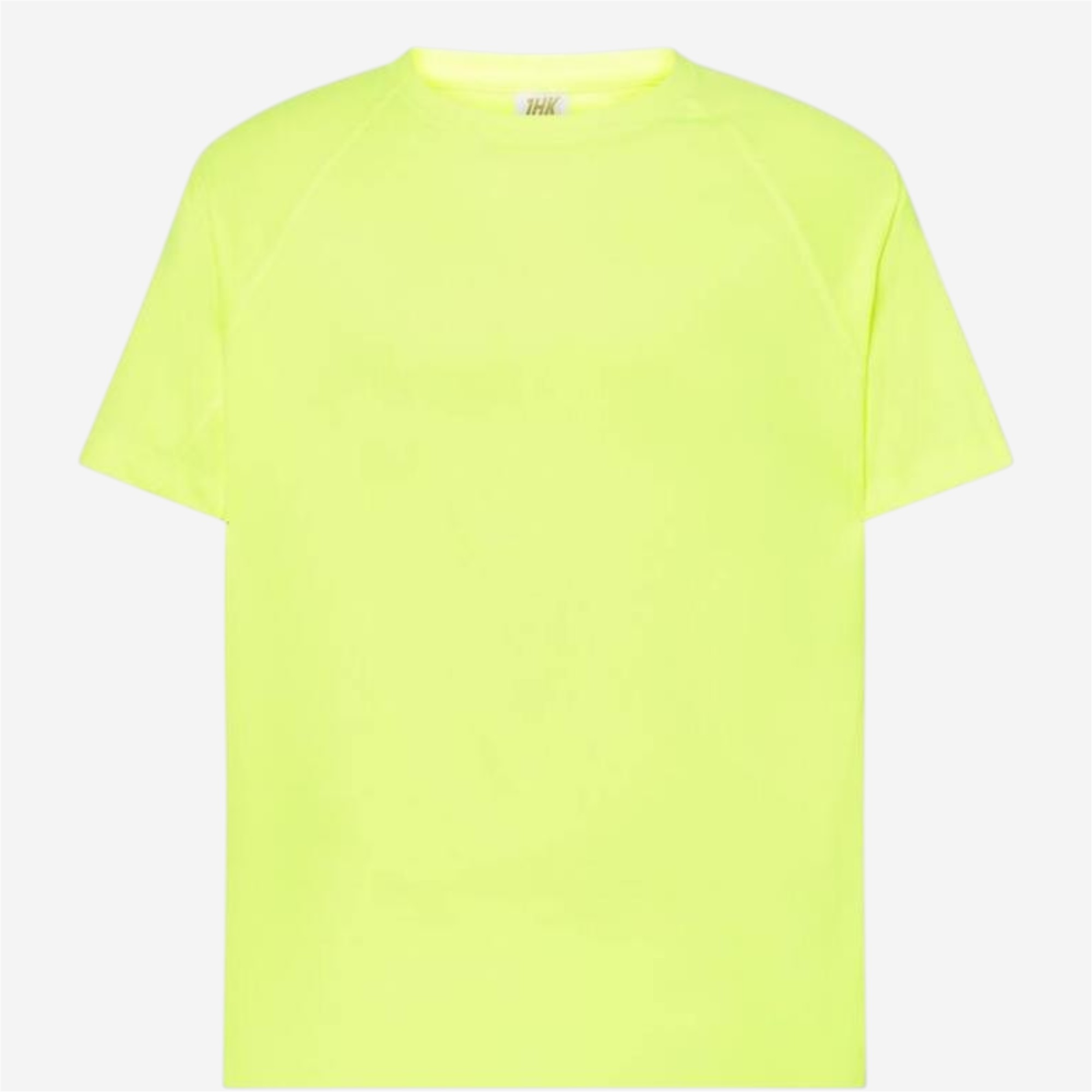 Maillot manches courtes homme jhk textile - polyester jaune fluo - Vêtements de sport et accessoires - Tee-shirts et polos - JHK Textile-Decathlon PRO