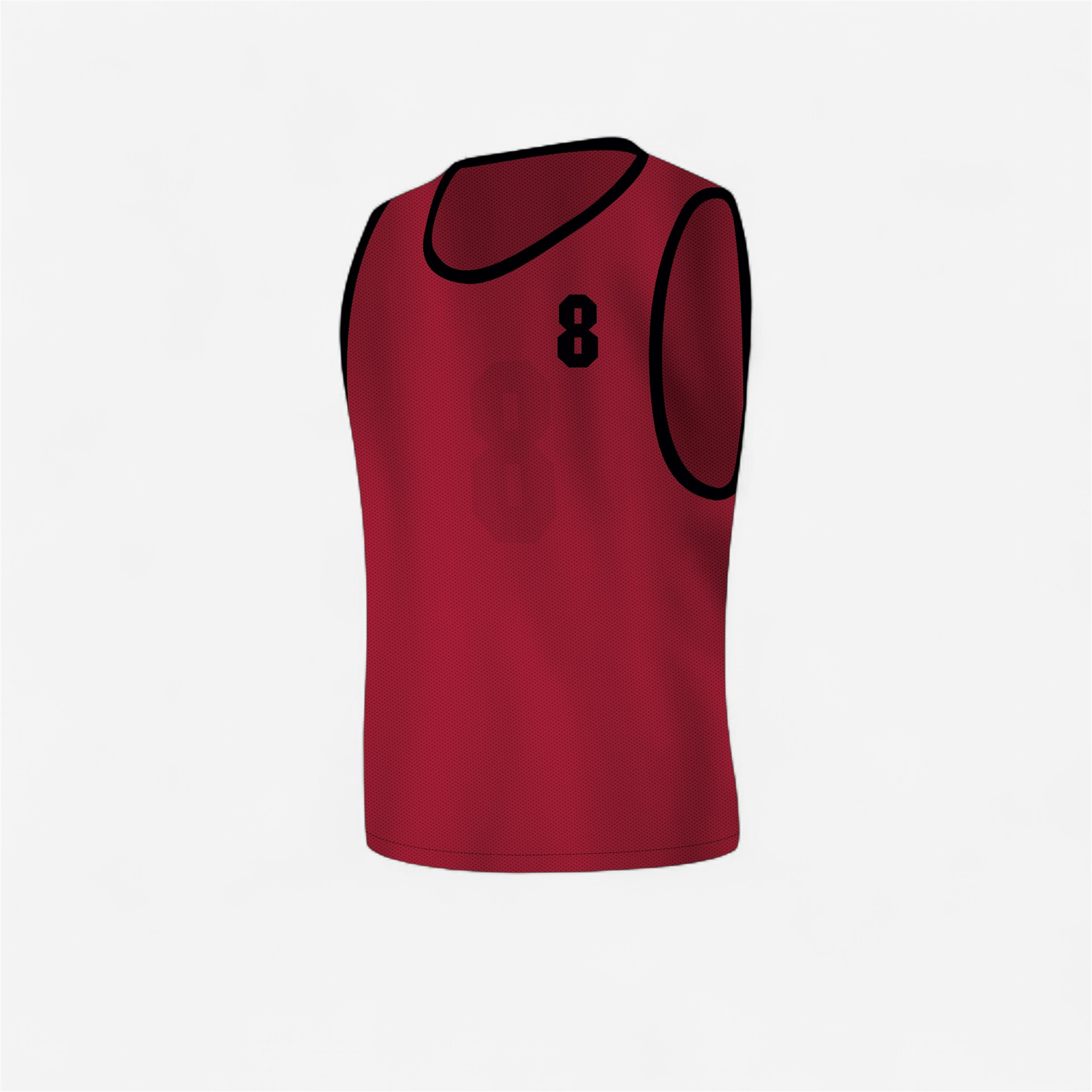 Chasubles numérotées 1 à 10 junior rouge - Clubs - Club de football - TREMBLAY-Decathlon PRO - Clubs - Entreprises - Collectivités - Associations