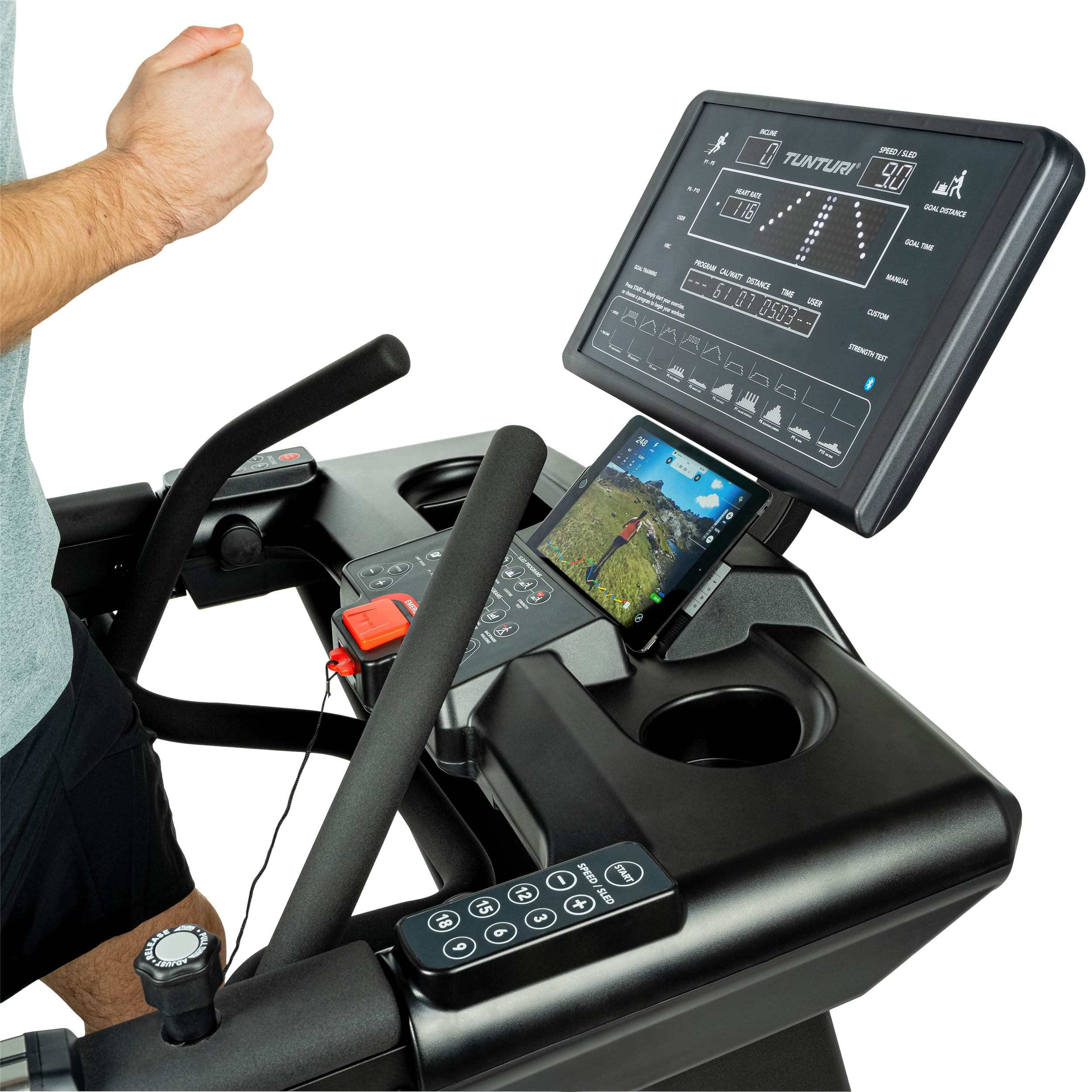 Tapis de course cardio-training tunturi - tr30 core noir - Appareils Fitness & Cardio-training - TUNTURI- Clubs - Entreprises - Collectivités - Associations