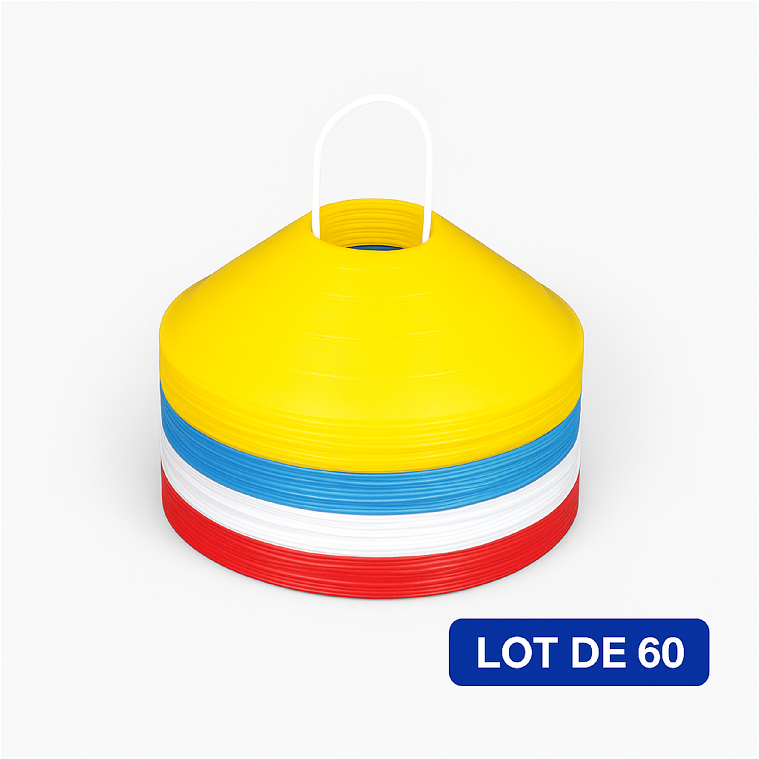 Coupelle souples - lot de 60 - - - CSY PLASTIQUE-Decathlon PRO - Clubs - Entreprises - Collectivités - Associations