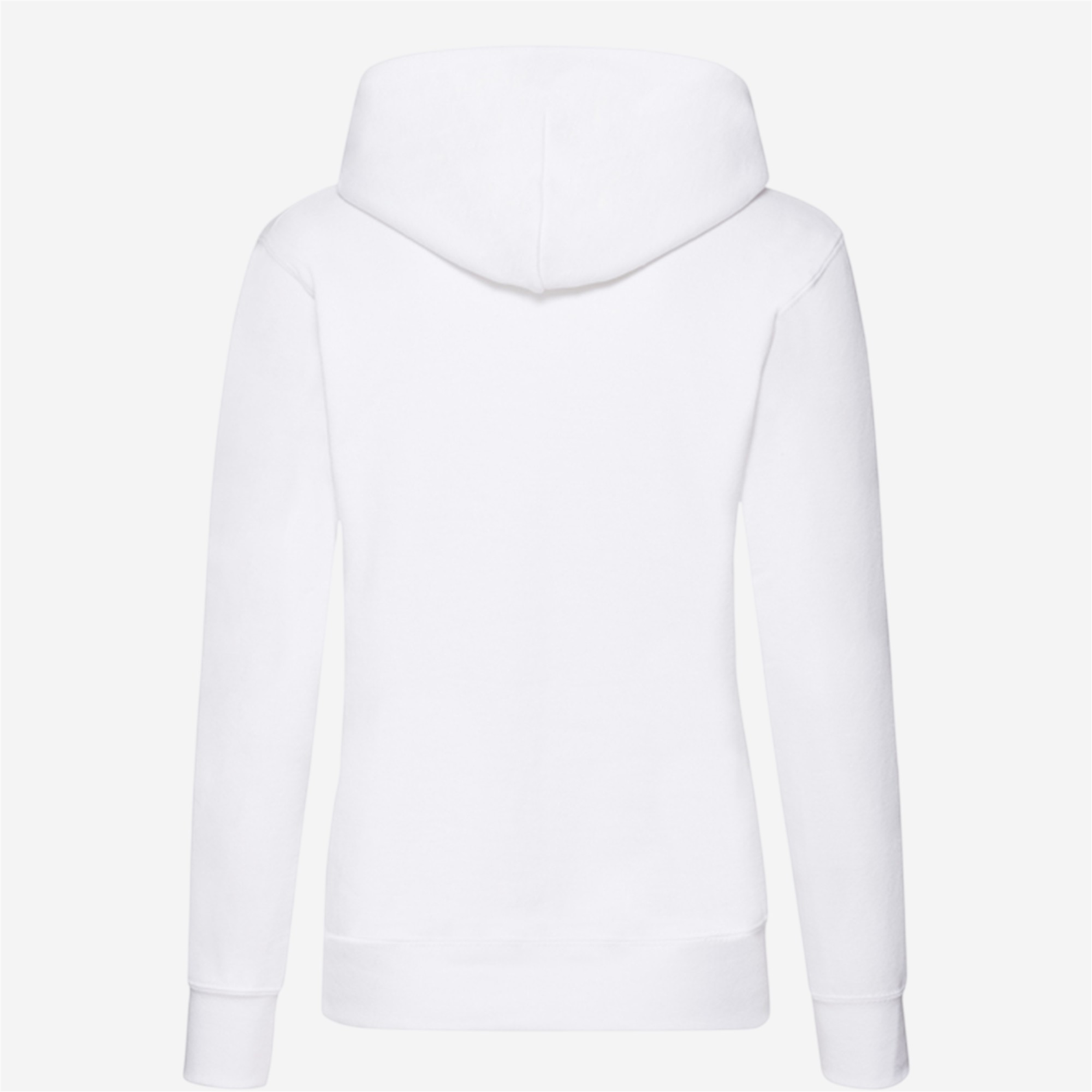 Sweat capuche femme blanc - HAUTS - Fruit of the loom- Clubs - Entreprises - Collectivités - Associations