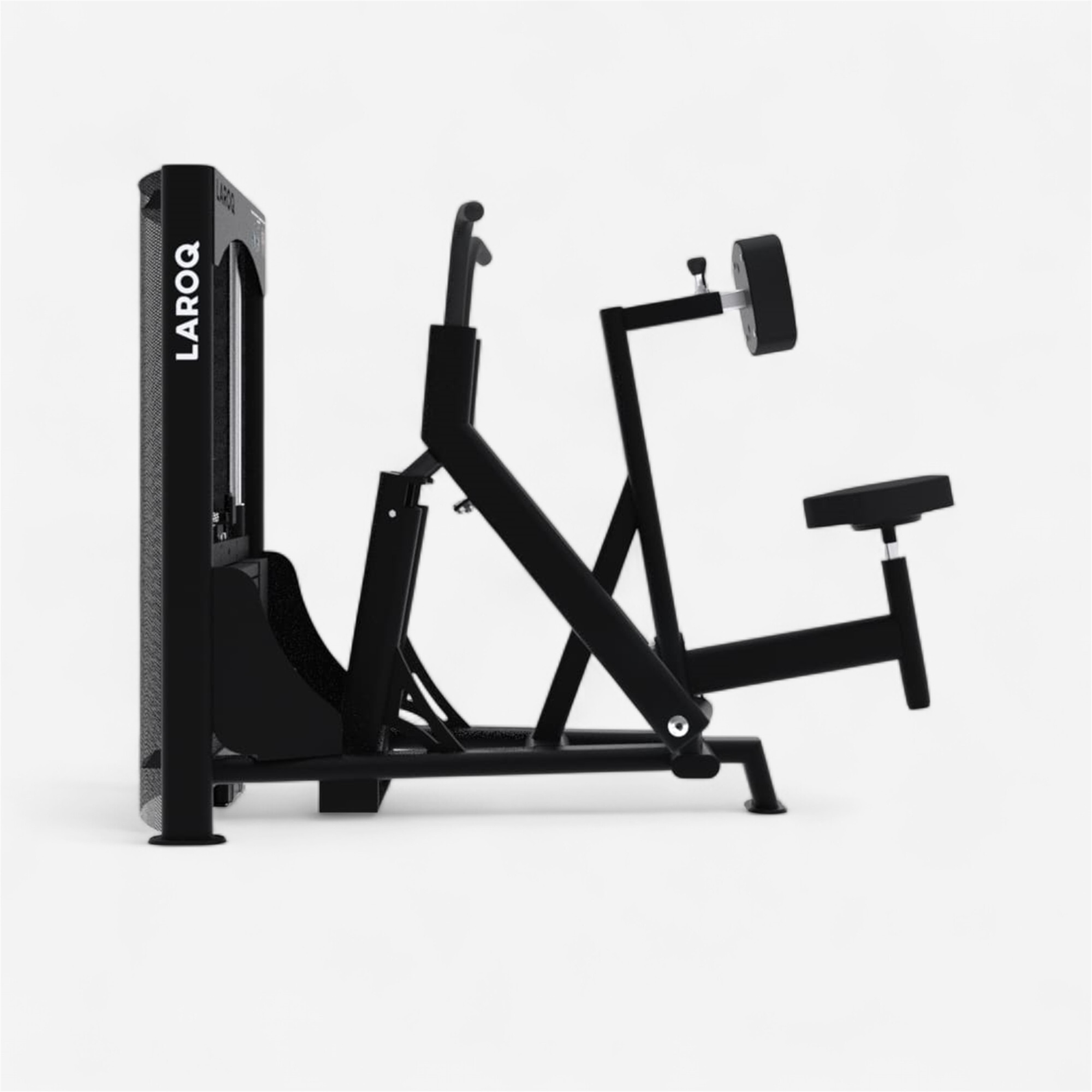 Machine de musculation pour le dos convergente - laroq nc41 rowing noir - Appareils de Musculation - LAROQ- Clubs - Entreprises - Collectivités - Associations