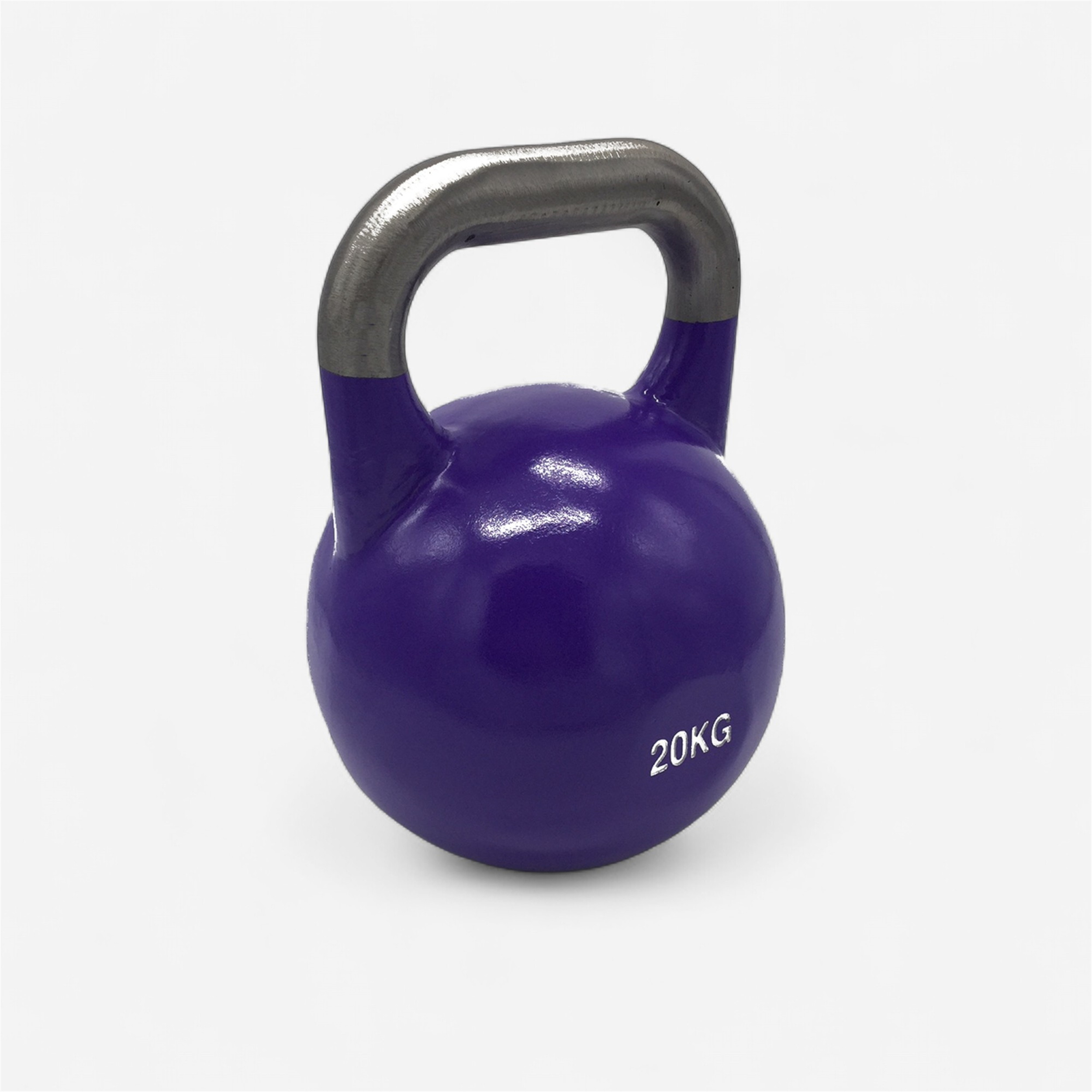 Kettlebell compétition 20kg violet - Barres, poids, disques, wall, etc... - FIT & RACK- Clubs - Entreprises - Collectivités - Associations