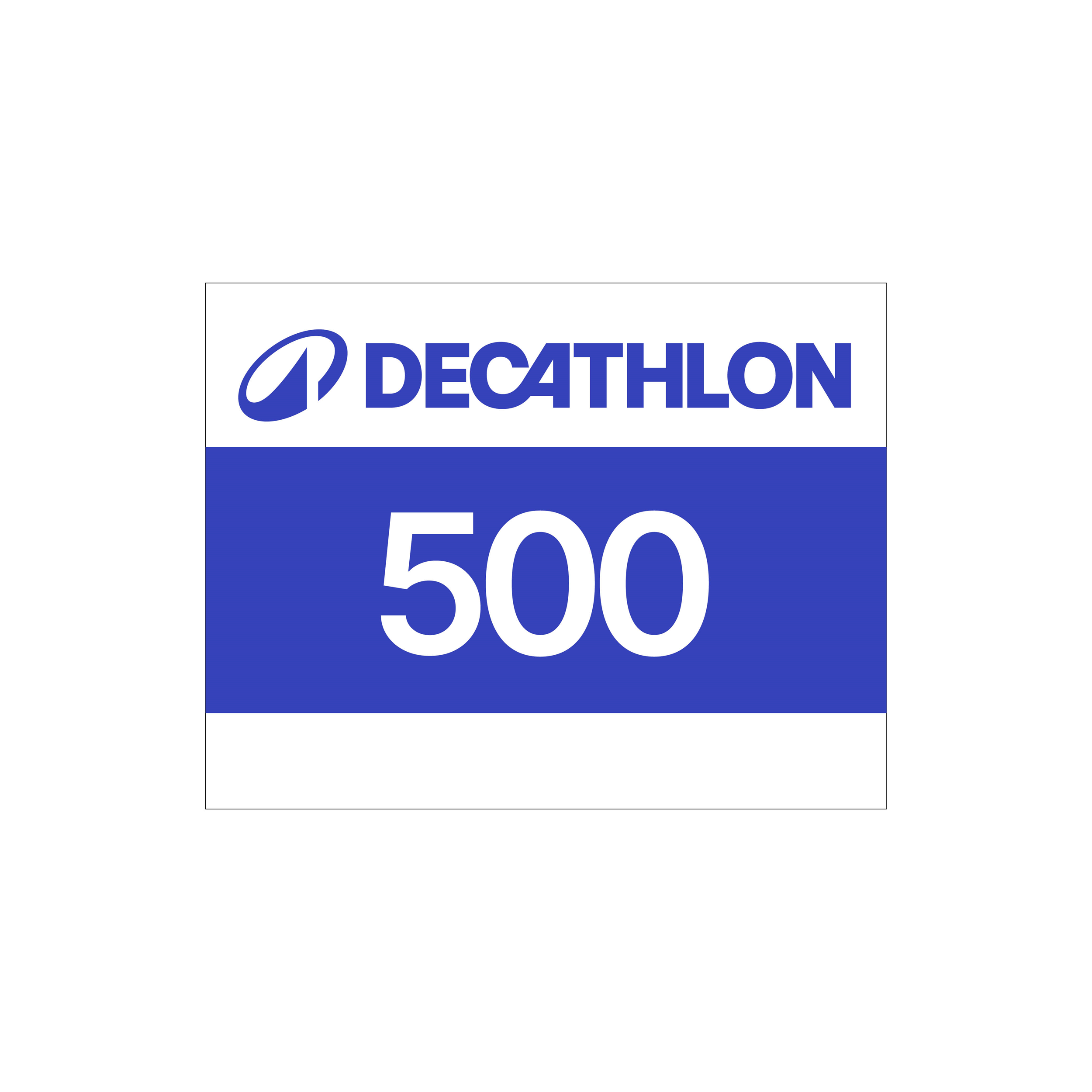 Dossards course à pied decathlon bleu 1-500 - Evenementiel - Decathlon- Clubs - Entreprises - Collectivités - Associations