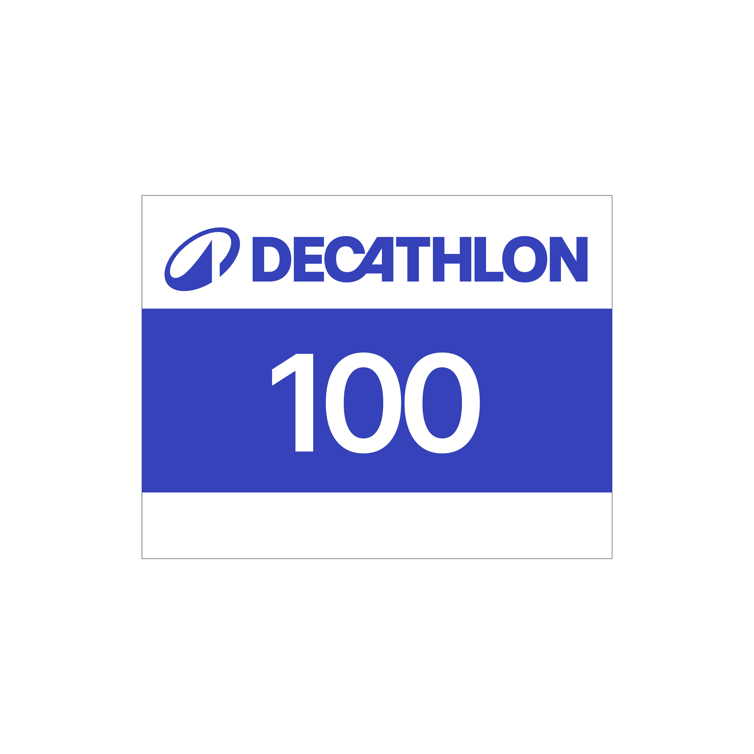 Lot dossards decathlon bleu 1 - 100 - Evenementiel - Decathlon- Clubs - Entreprises - Collectivités - Associations