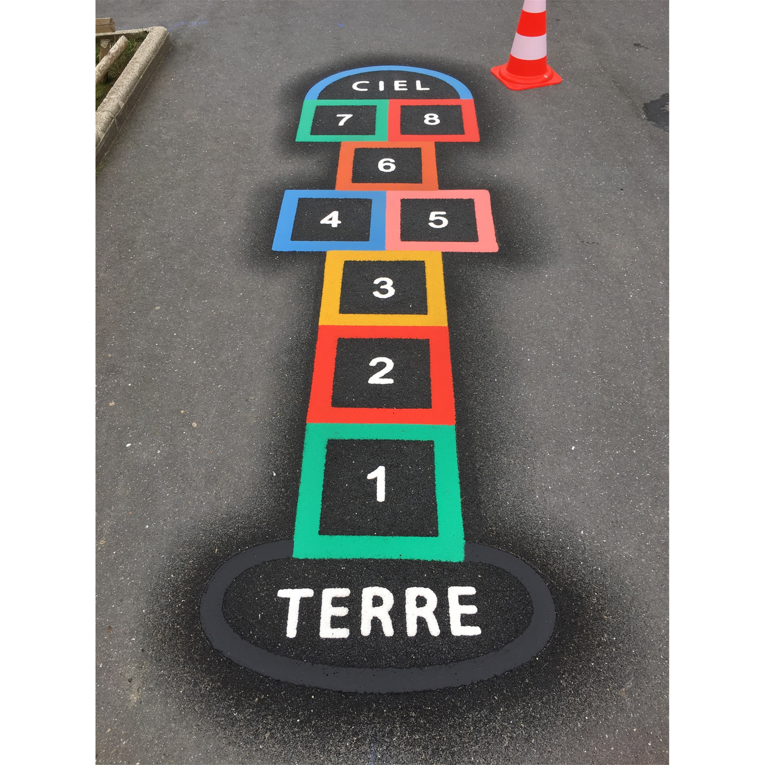 Marelle silhouette tc