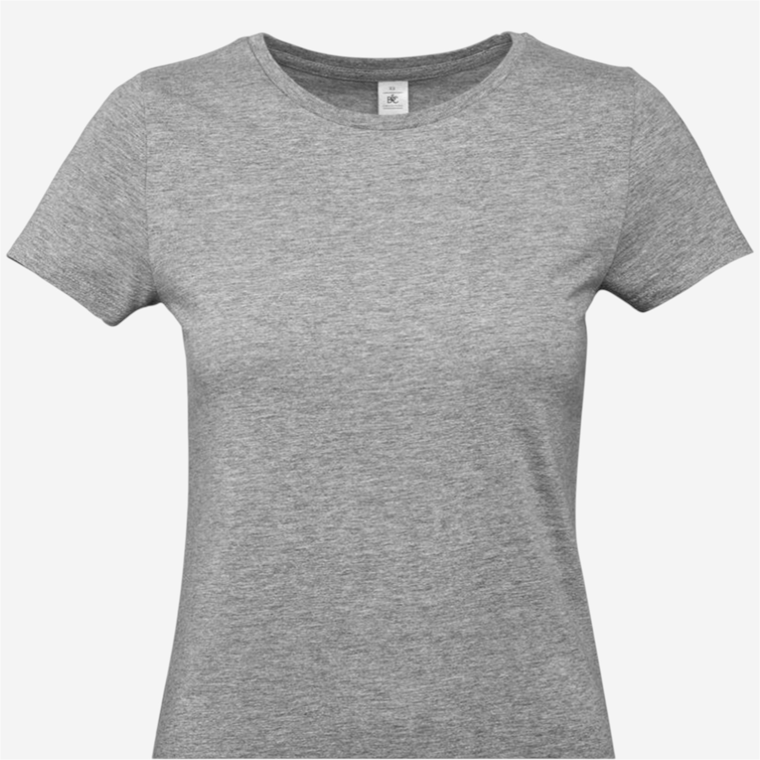 Tee shirt manches courtes femme b&c - 190 gris - Vêtements de sport et accessoires - Tee-shirts et polos - B&c-Decathlon PRO - Clubs - Entreprises -