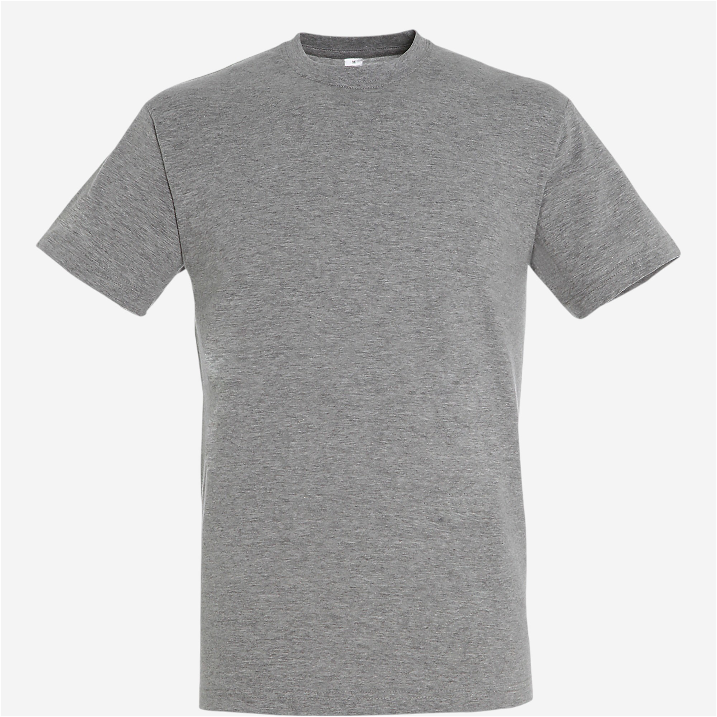 Tee-shirt manches courtes mixte sol's - jersey 150 gris chine - Vêtements de sport et accessoires - Tee-shirts et polos - SOL'S-Decathlon PRO - Clubs