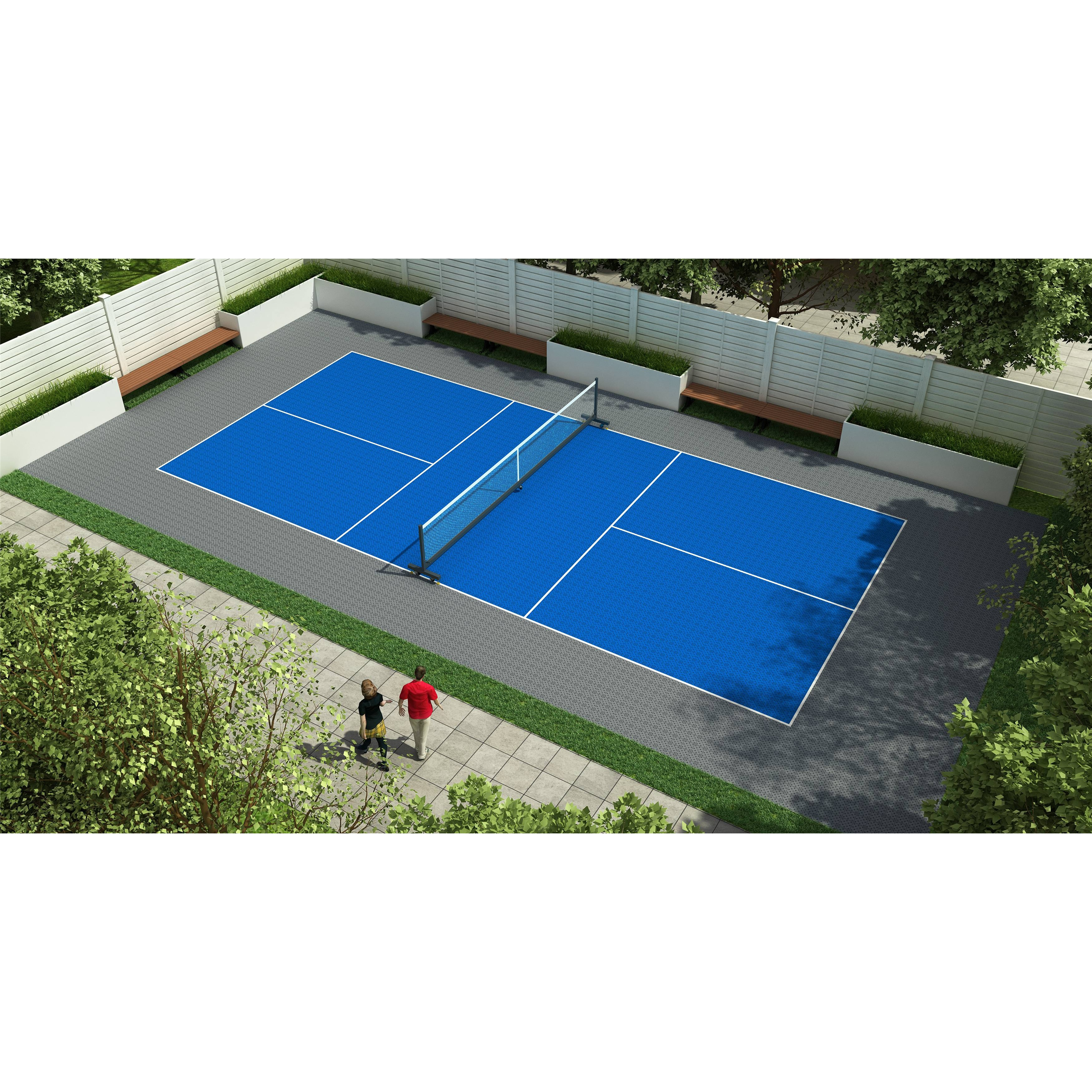 Terrain de pickleball - dalles enlio soft connection - NO SIZE - Equipement Multisports - Equipement sportif extérieur-Decathlon PRO - Clubs -