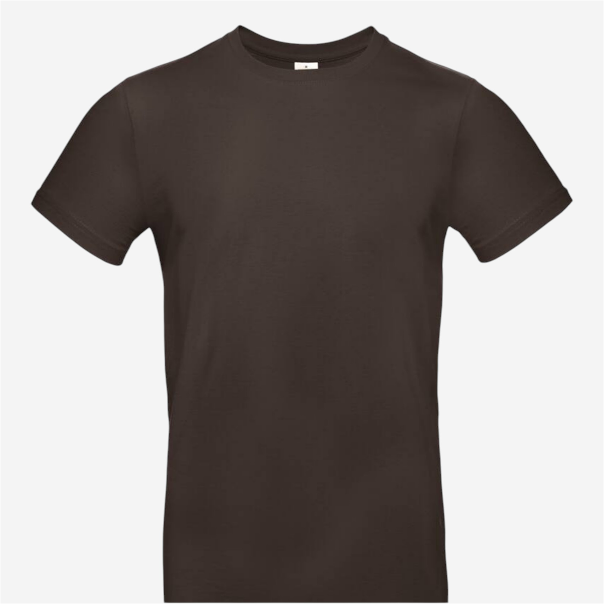 Tee shirt manches courtes mixte b&c - 190 marron - Vêtements de sport et accessoires - Tee-shirts et polos - B&c-Decathlon PRO - Clubs - Entreprises -