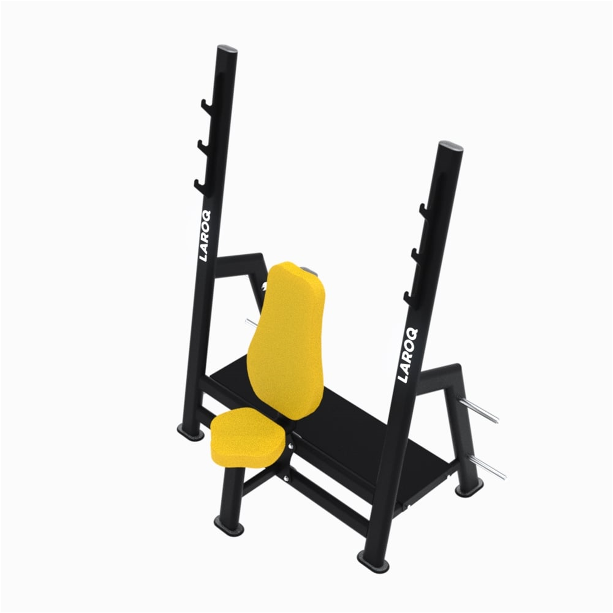 Banc de musculation développé assis jaune - Appareils de Musculation - LAROQ- Clubs - Entreprises - Collectivités - Associations