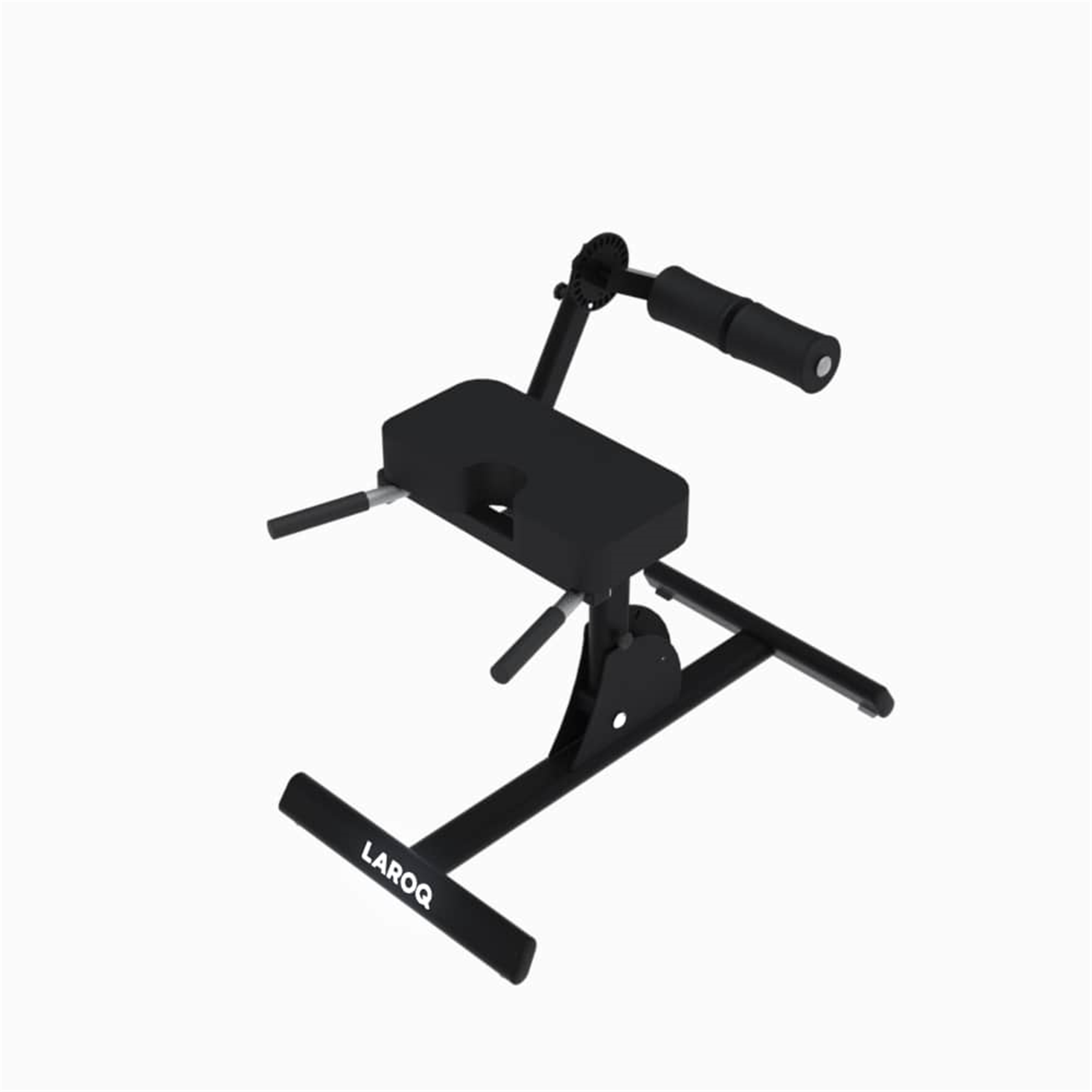 Banc a lombaires de musculation noir - Appareils de Musculation - LAROQ- Clubs - Entreprises - Collectivités - Associations
