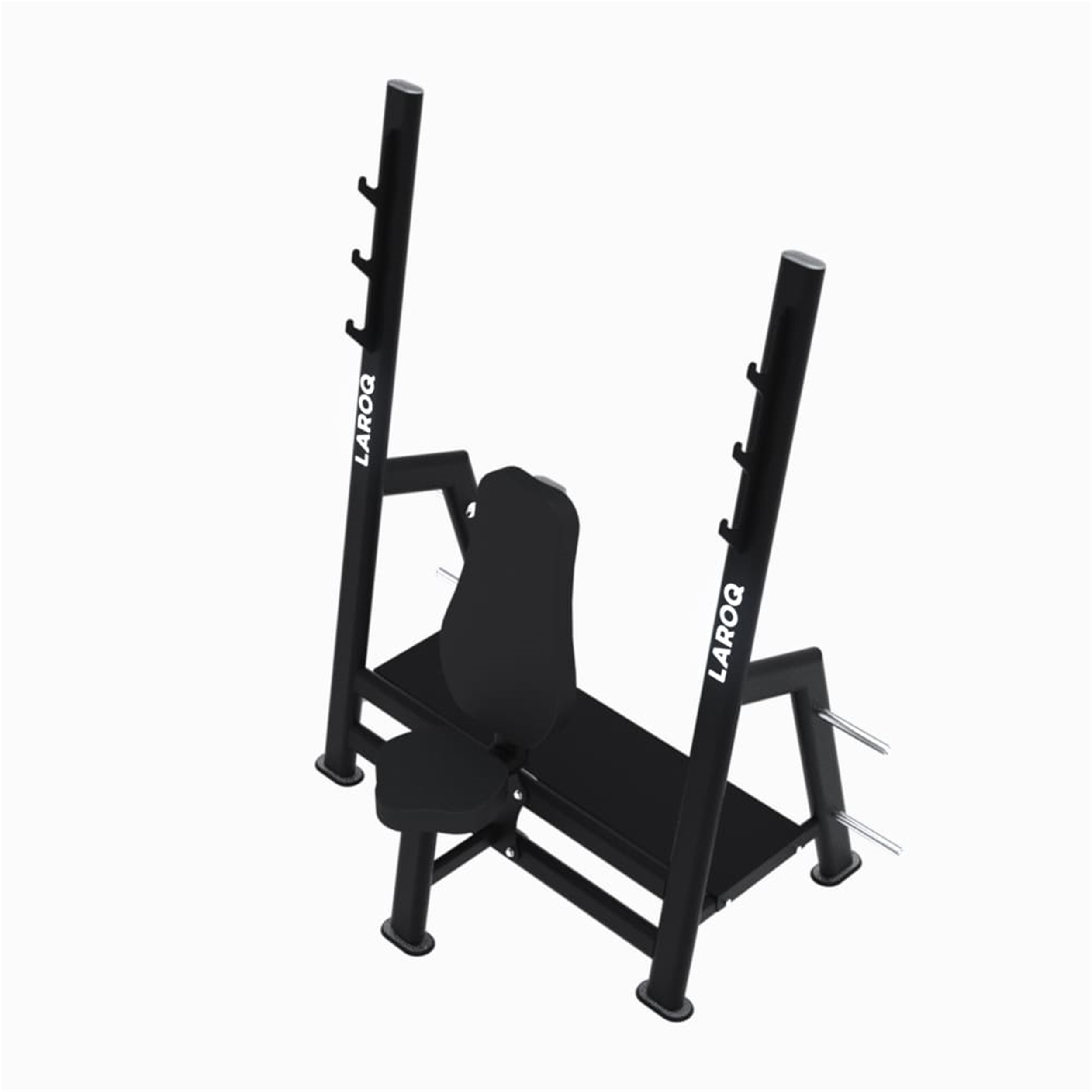 Banc de musculation développé assis noir - Appareils de Musculation - LAROQ- Clubs - Entreprises - Collectivités - Associations