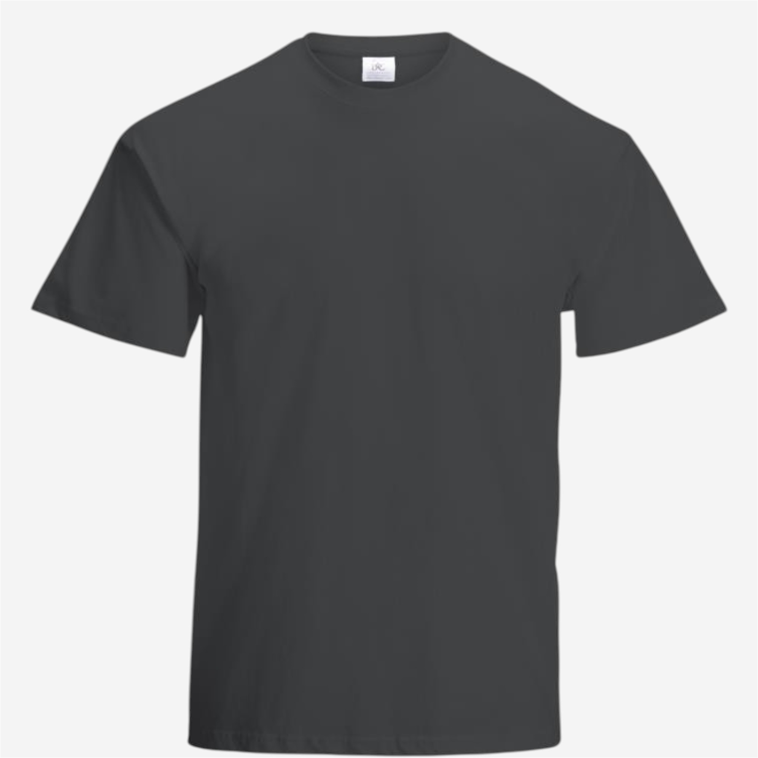 Tee shirt manches courtes mixte b&c - 150 gris foncé - Vêtements de sport et accessoires - Tee-shirts et polos - B&c-Decathlon PRO - Clubs -