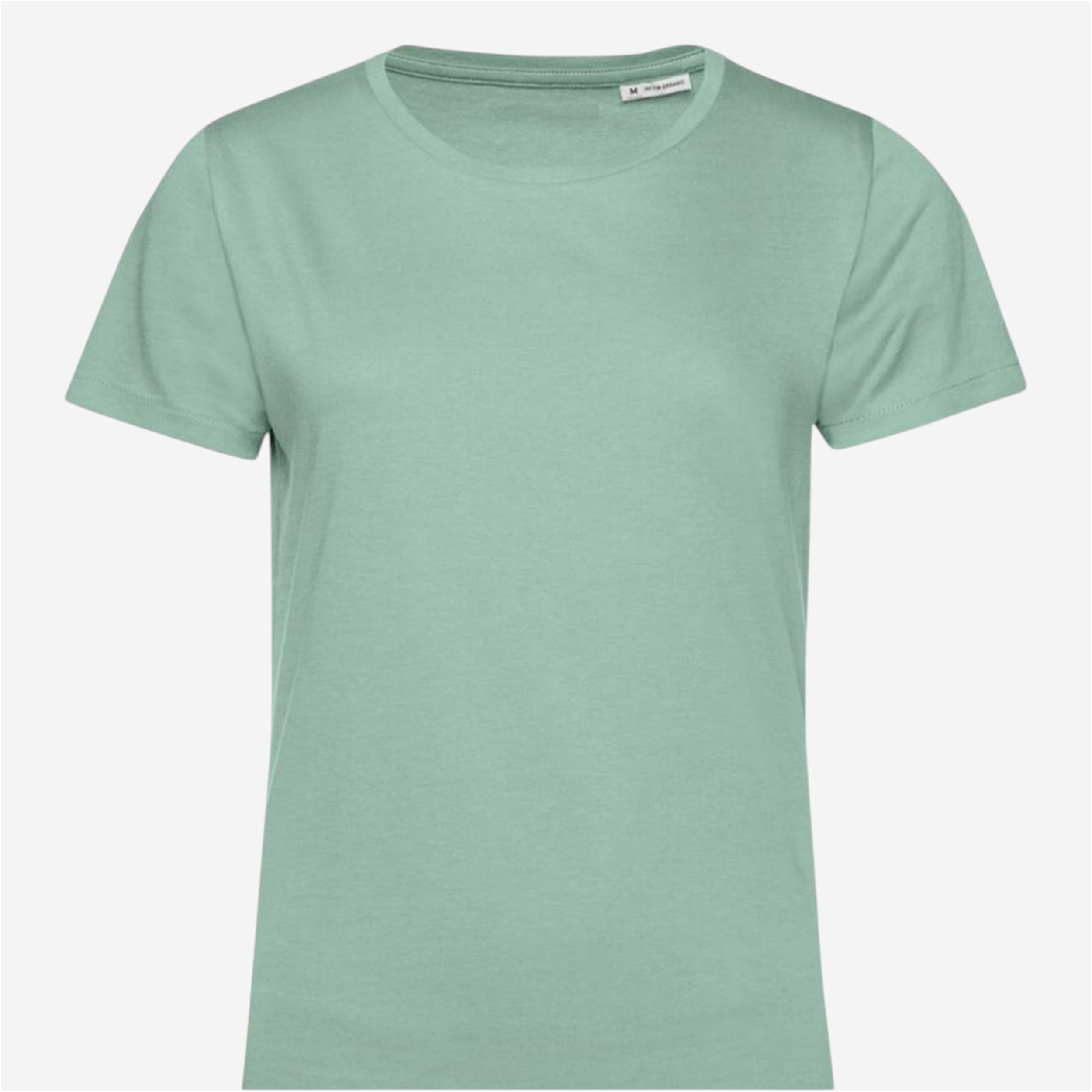 Tee shirt manches courtes femme b&c - coton organic vert d'eau - Vêtements de sport et accessoires - Tee-shirts et polos - B&c-Decathlon PRO - Clubs -