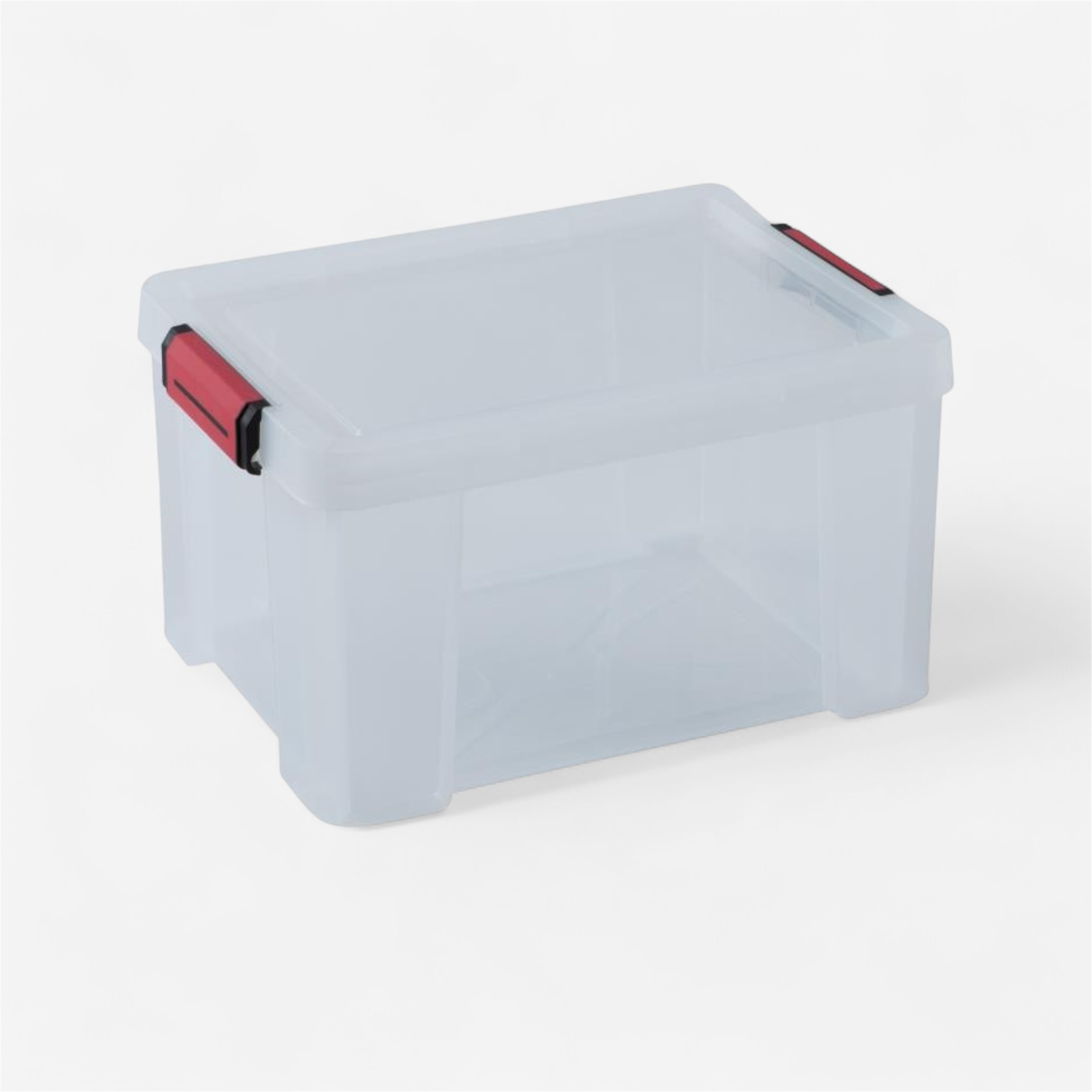 Boîte De Rangement Étanche Et Anti-Choc - Petite Coffre Compact Pour Camping, Pêche, Plein Air - Noire - 8