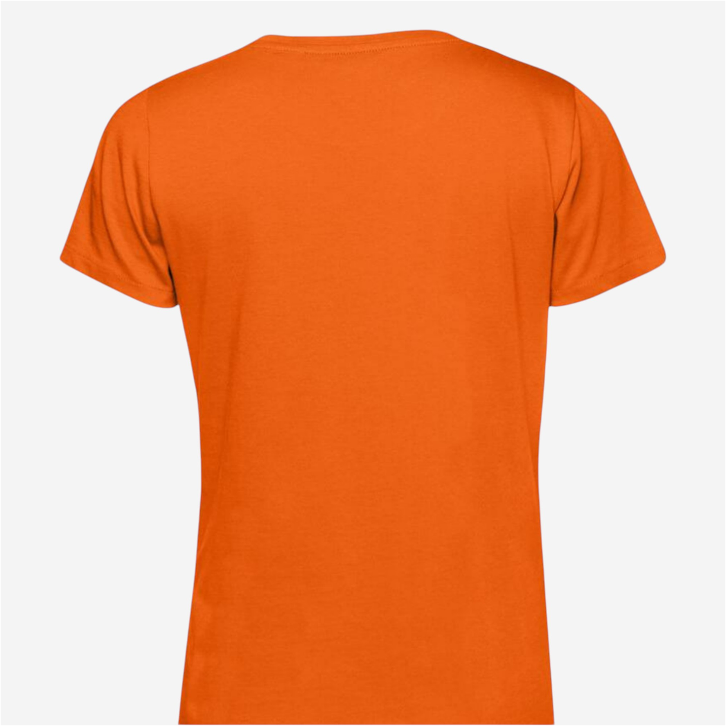 T-shirt coton organic femme orange - B&c