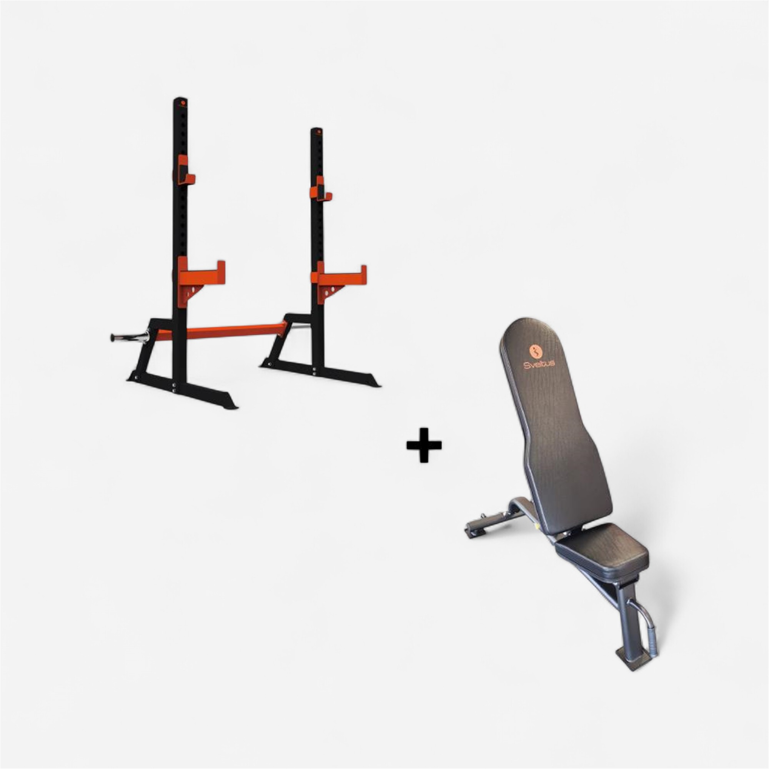 Kit half rack + banc training sveltus - Fitness et musculation - Musculation, Cross Training - Sveltus-Decathlon PRO - Clubs - Entreprises -