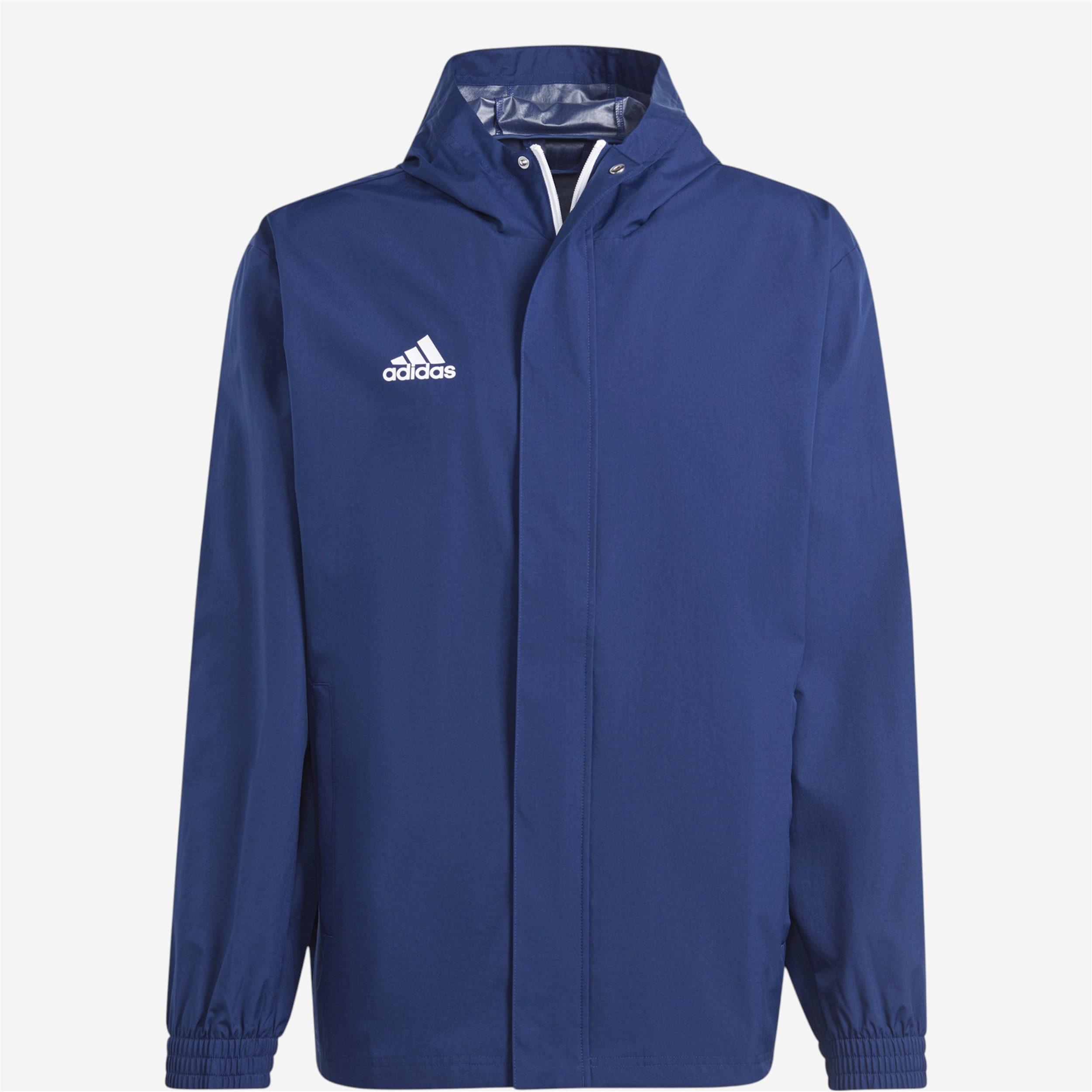 Veste football Adidas Adulte Impermeable Bleu Marine pour les