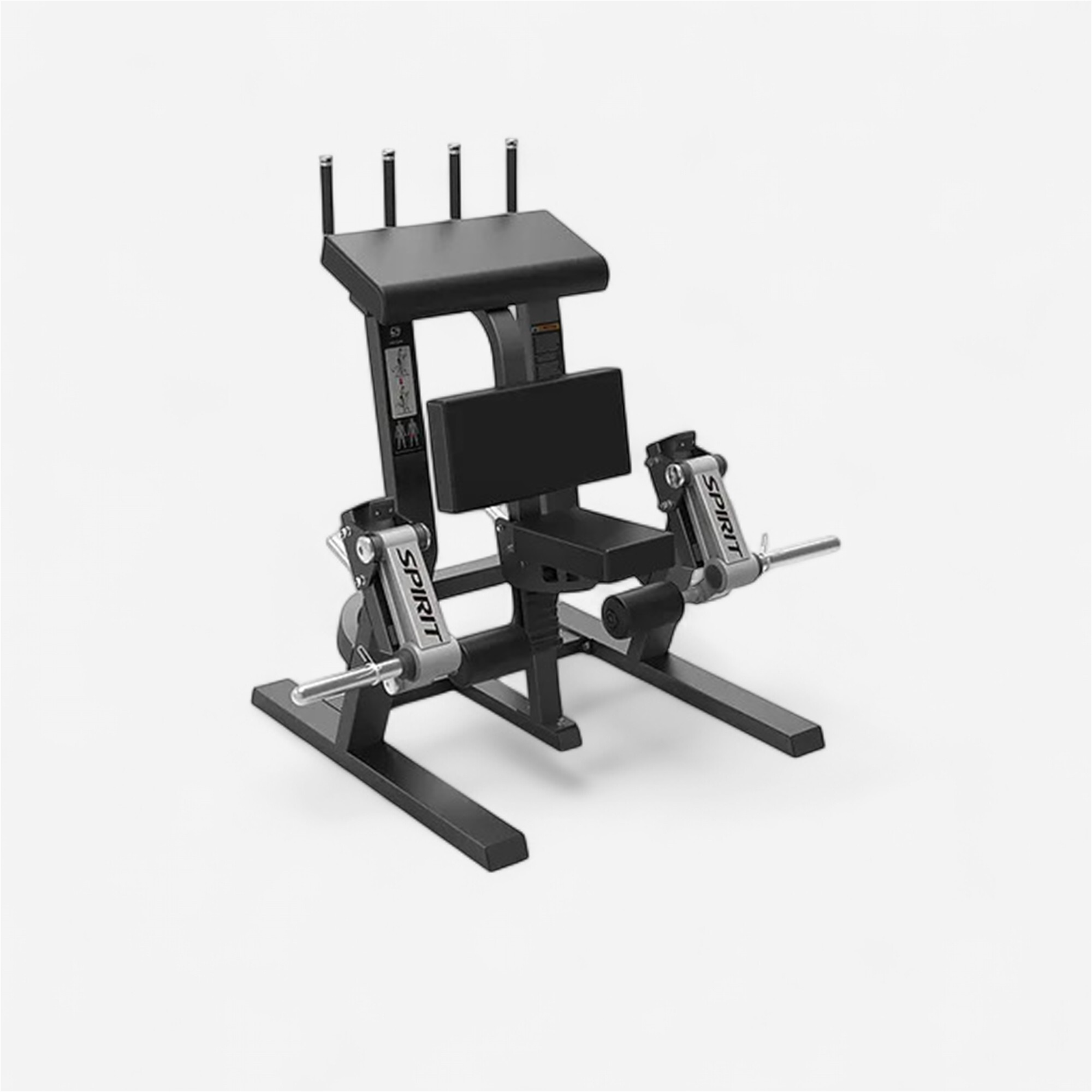 Presse à cuisse debout - spirit sp4512 noir - Appareils de Musculation - SPIRIT- Clubs - Entreprises - Collectivités - Associations