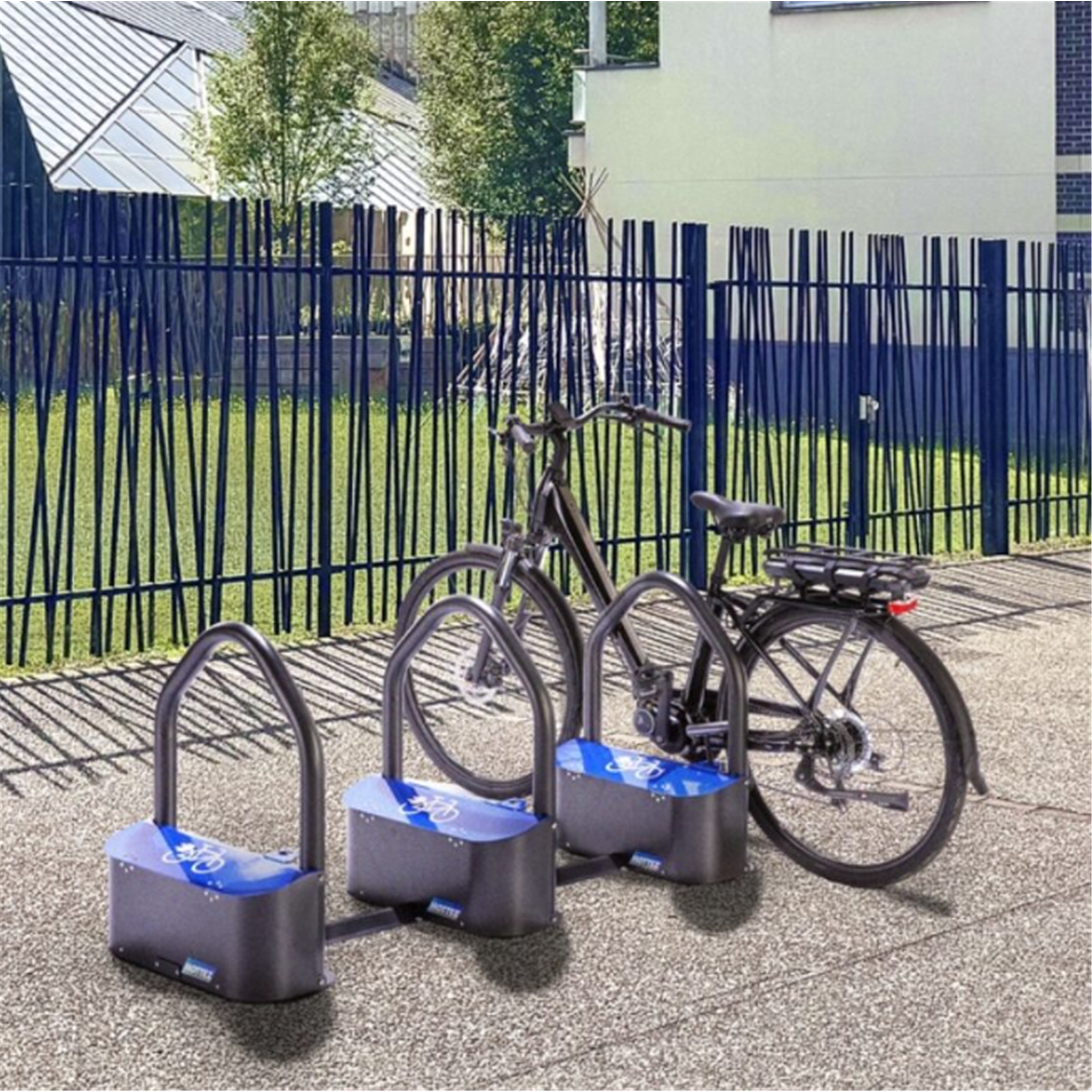 Borne pour vélo électrique - Mobiliers urbains vélos - MOTTEZ- Clubs - Entreprises - Collectivités - Associations