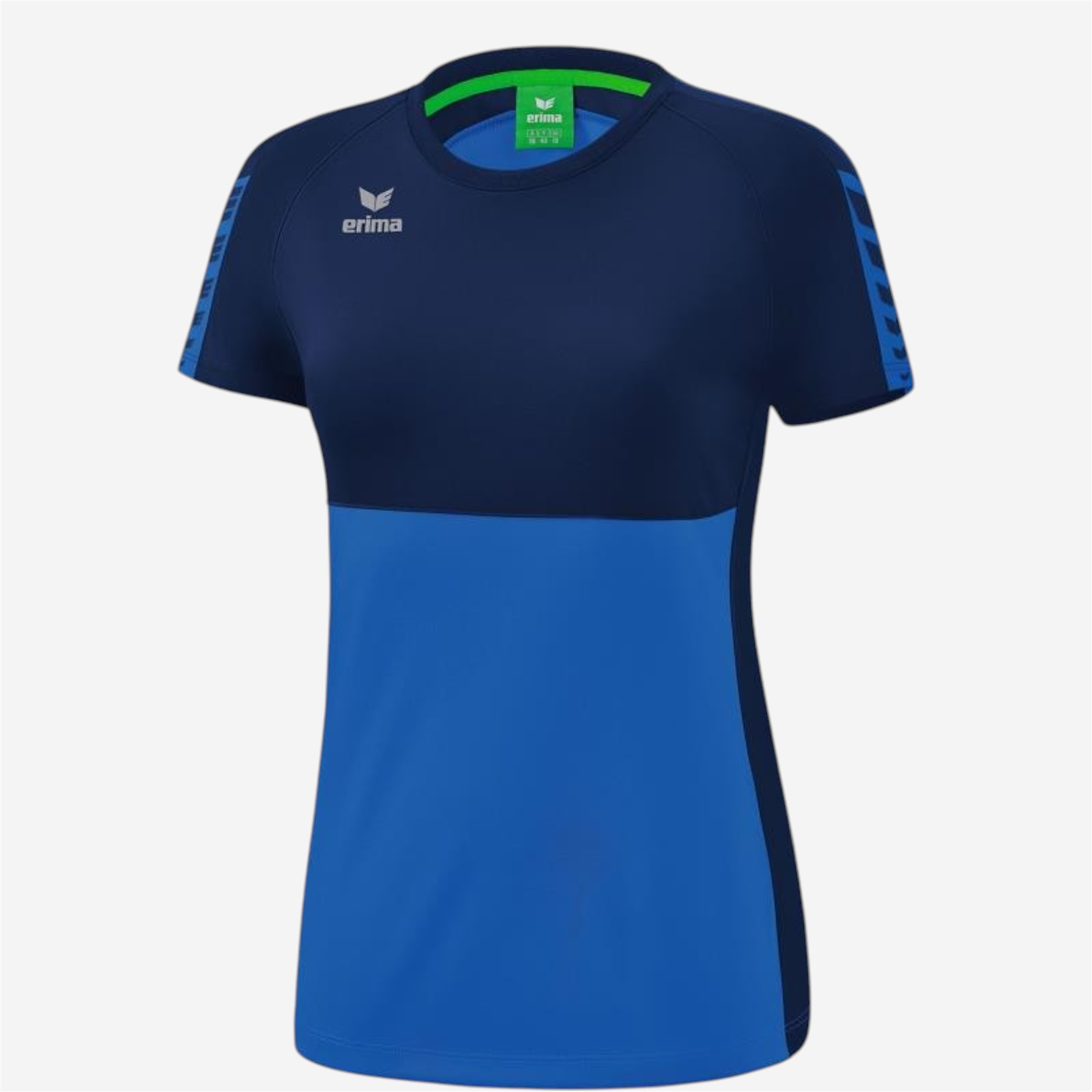 Maillot manches courtes erima femme - roy/navy - Sports Collectifs - Handball - ERIMA-Decathlon PRO - Clubs - Entreprises - Collectivités -