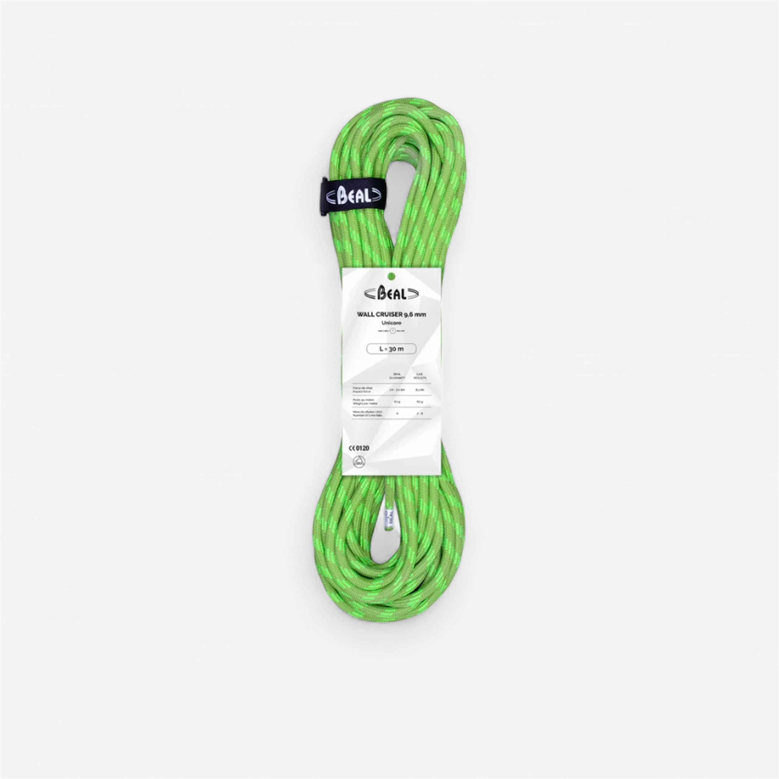 Wall cruiser uc 9,6mmx40m green - Beal
