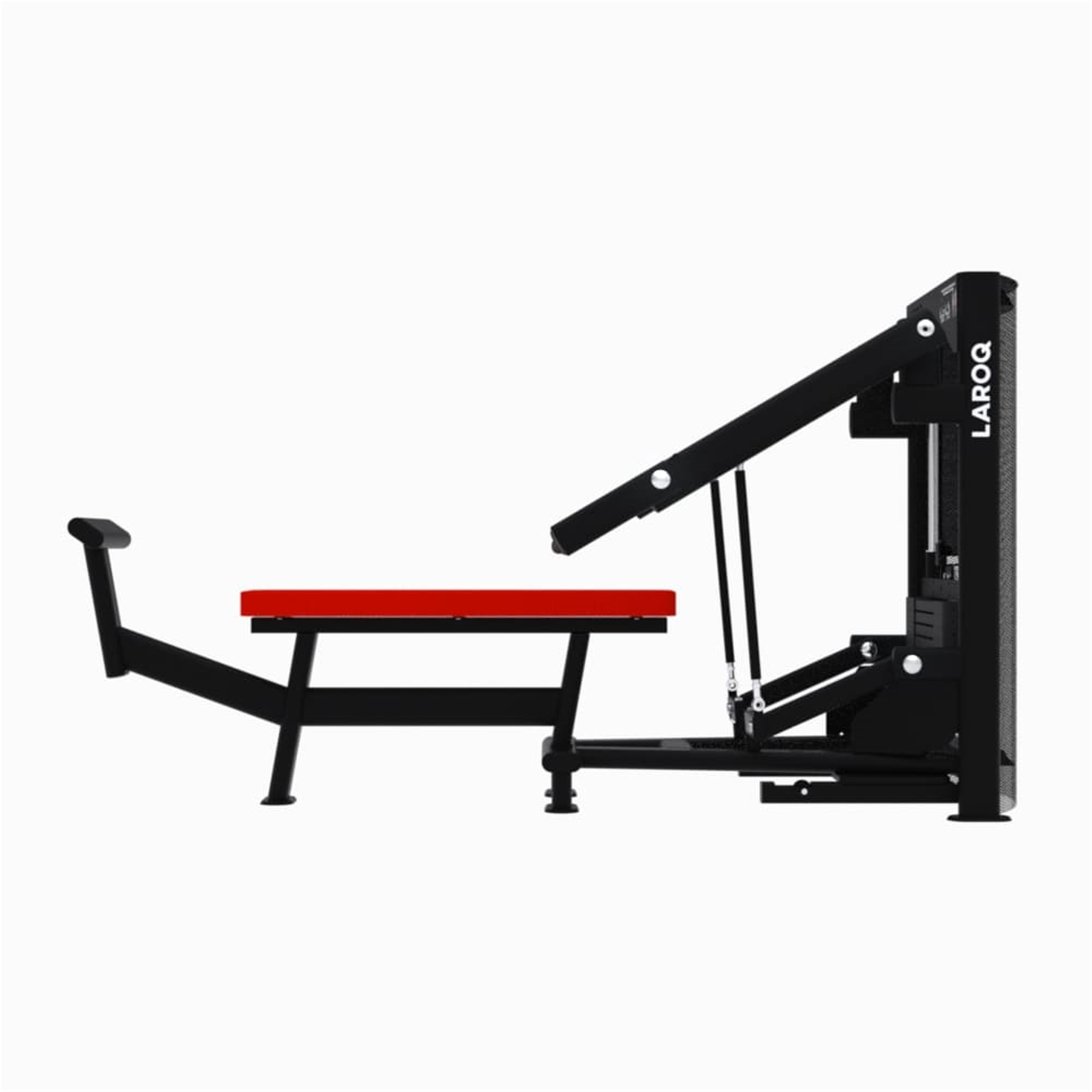Machine de musculation pectoraux avec charge de 100 kg - laroq développé couché convergent mx43 noir - Appareils de Musculation - LAROQ- Clubs - Entreprises - Collectivités - Associations