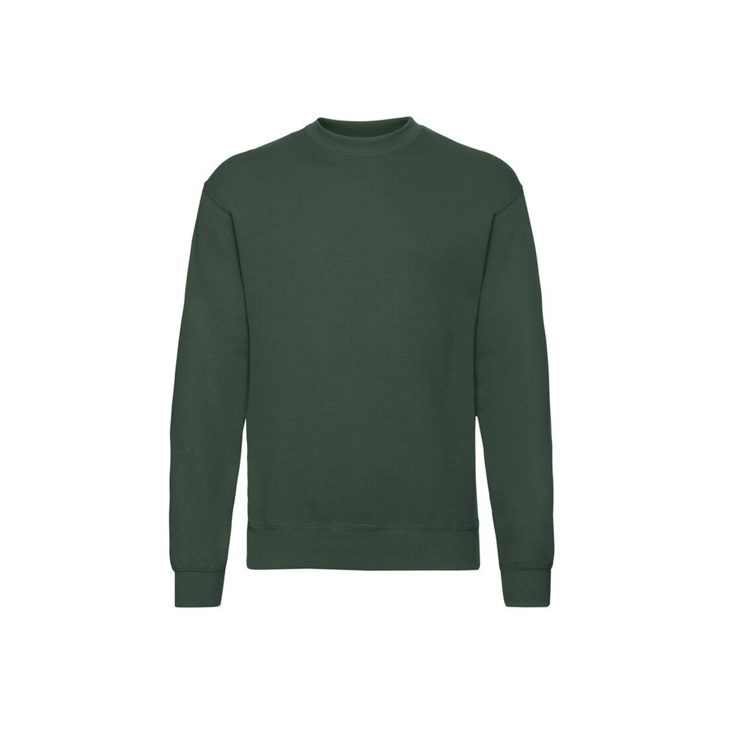 SWEAT SHIRT MIXTE VERT FONCE pour les clubs et collectivites Decathlon Pro