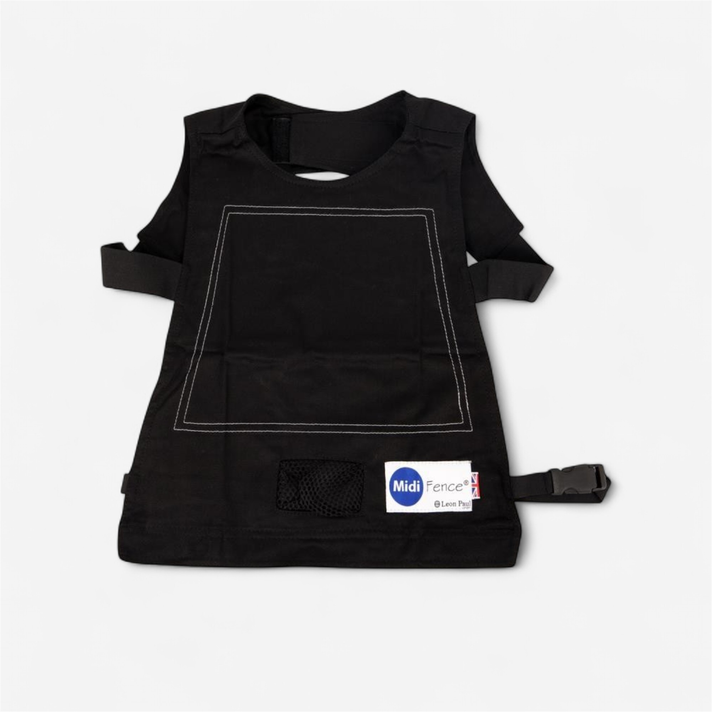Plastron midi-fence noir - LEON PAUL