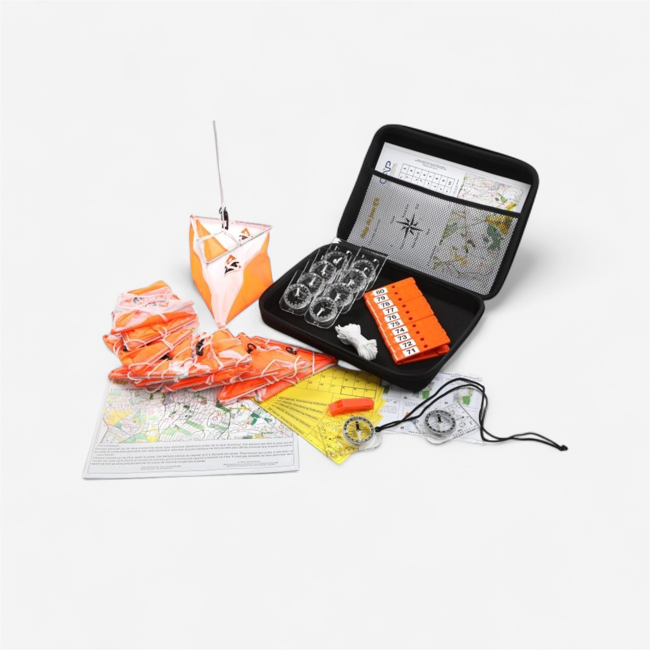 Kit course d orientation pedagogique - Course d'orientation - Orientsport- Clubs - Entreprises - Collectivités - Associations