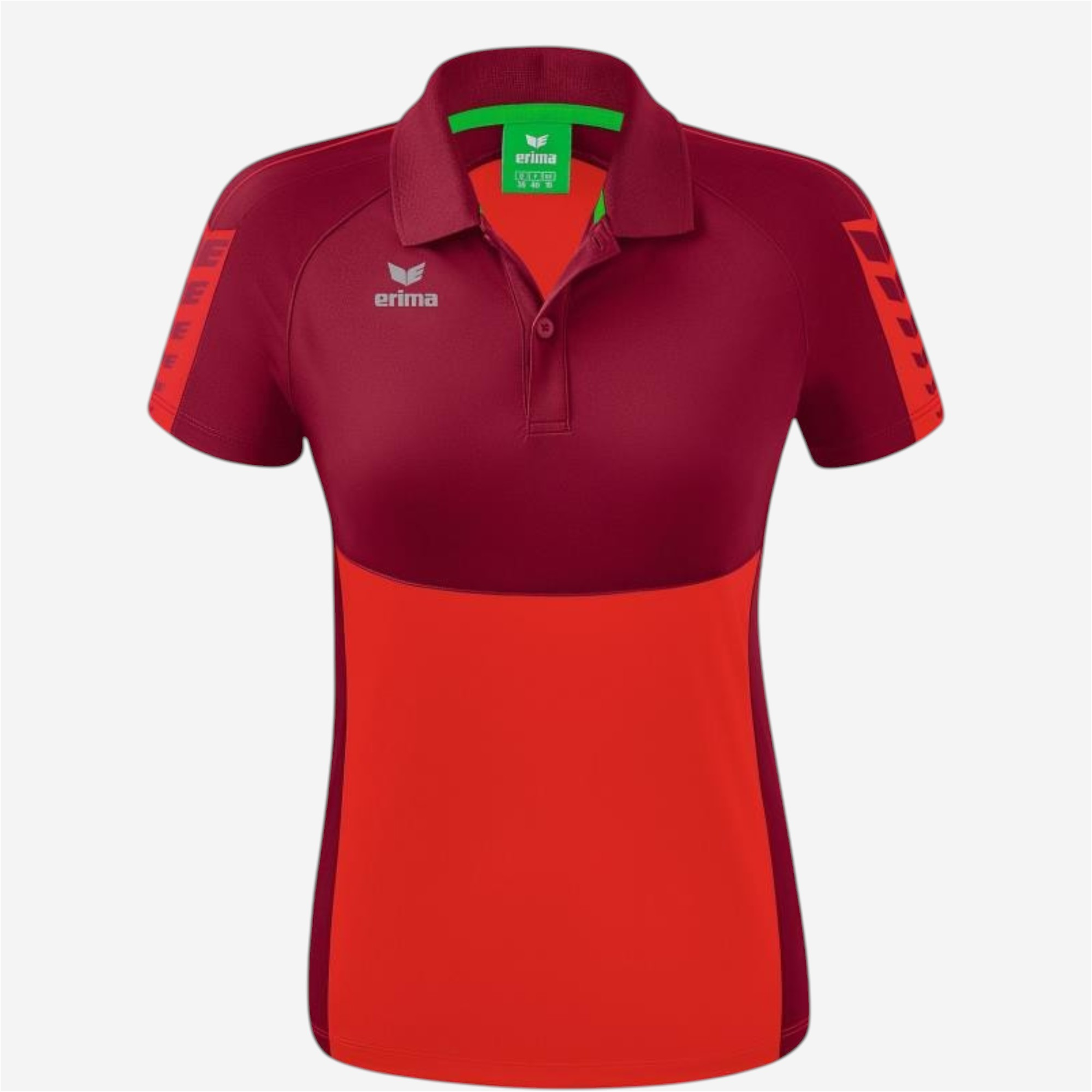 Polo erima femme - rouge bordeaux - Mobilité urbaine et outdoor - Sports de précision - ERIMA-Decathlon PRO - Clubs - Entreprises - Collectivités -