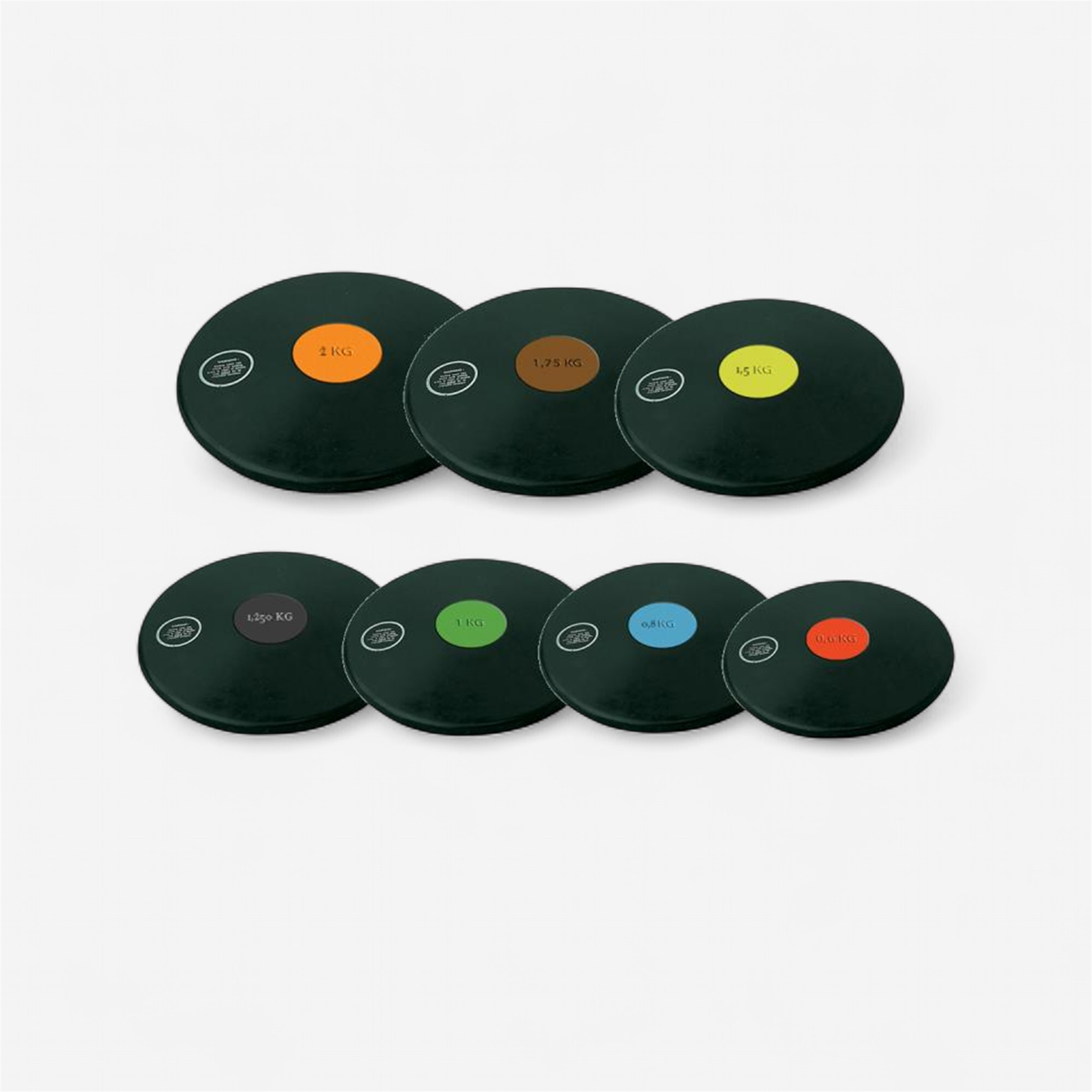 Disque de lancer megaform caoutchouc 500 g - Enseignement Supérieur - Forme, Musculation et Athlétisme - MEGAFORM-Decathlon PRO - Clubs - Entreprises