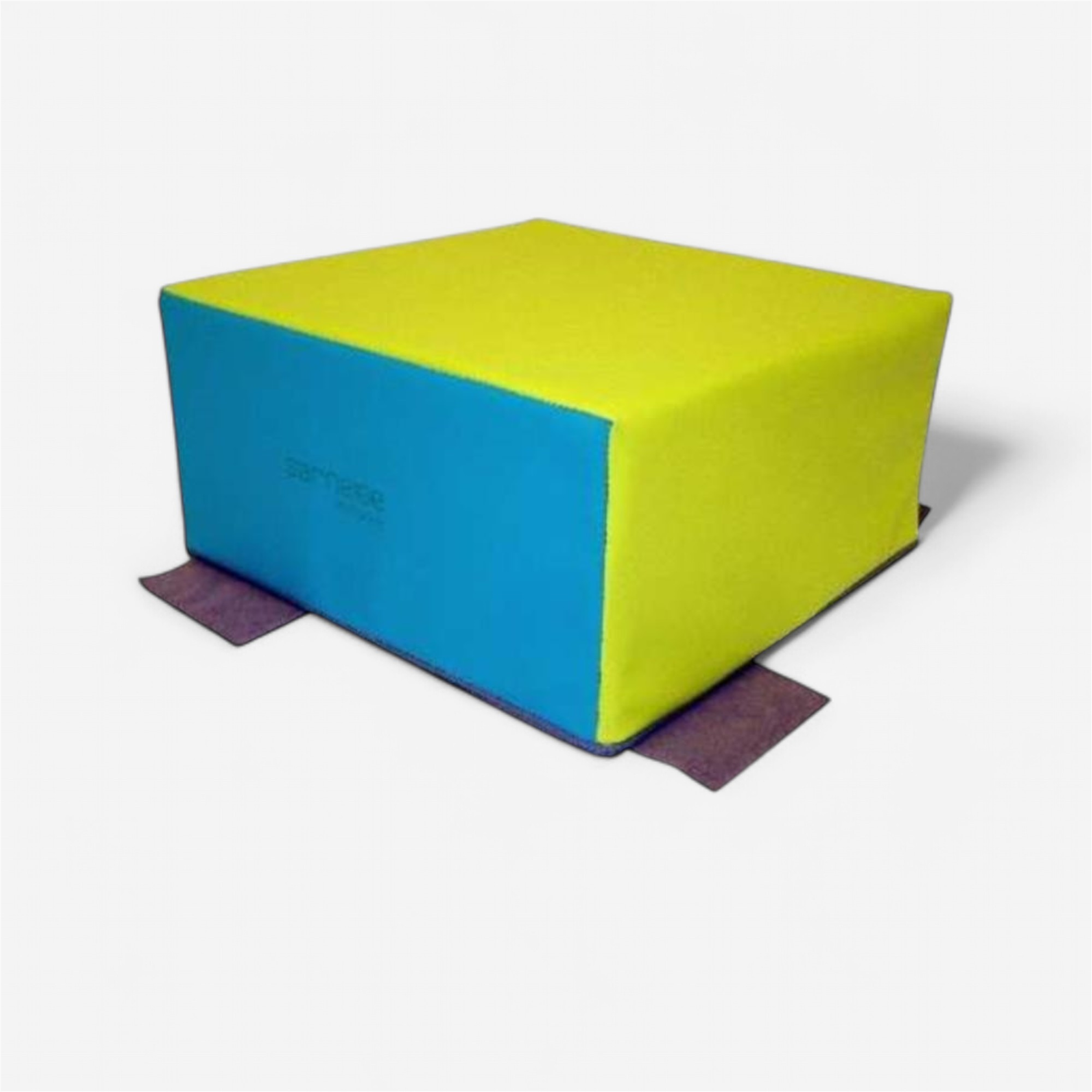 Module de motricite cube kiwi turquoise - Baby gym - Sarneige- Clubs - Entreprises - Collectivités - Associations